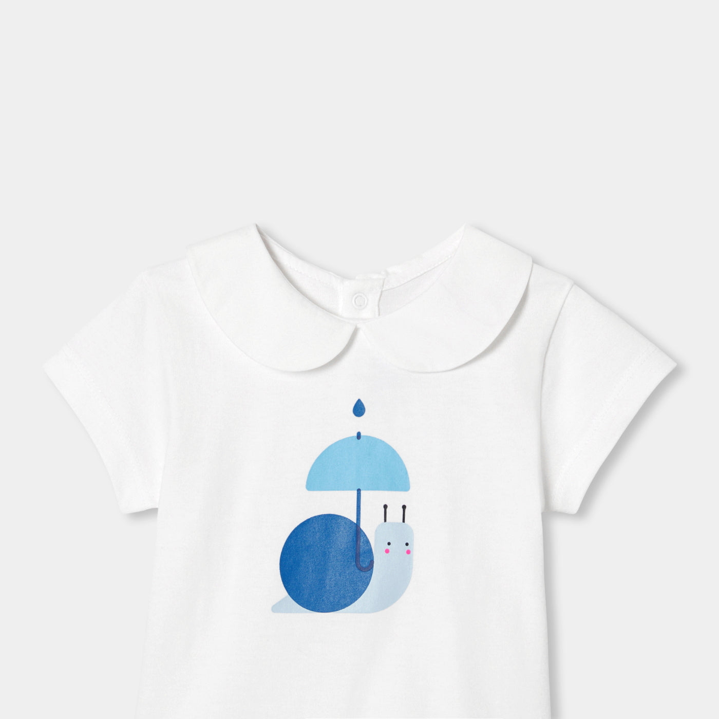Baby girl short-sleeved T-shirt