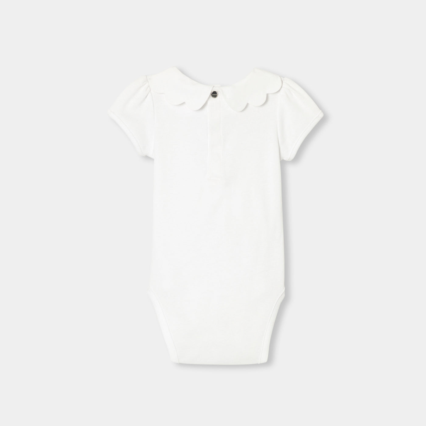 Baby girl short-sleeved bodysuit