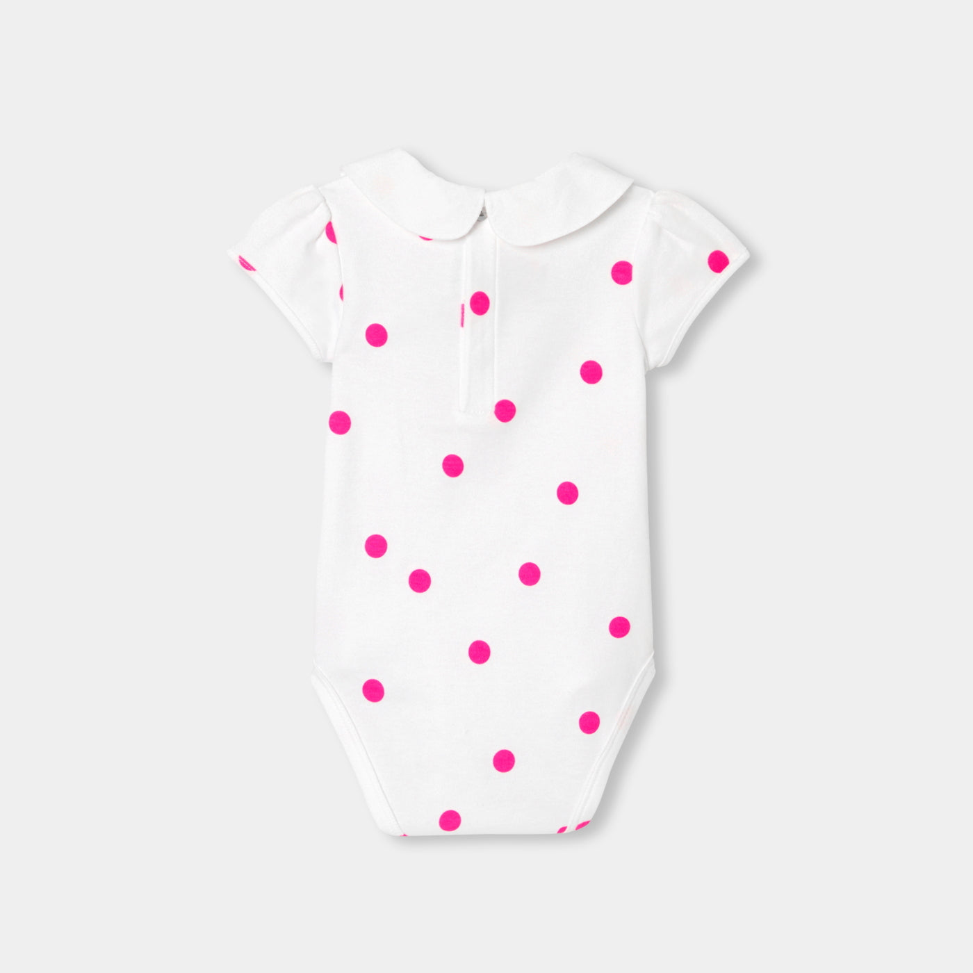 Baby girl short-sleeved bodysuit