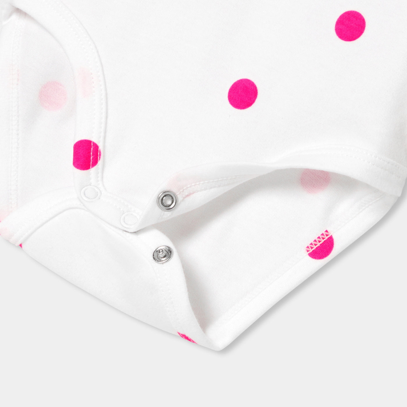 Baby girl short-sleeved bodysuit