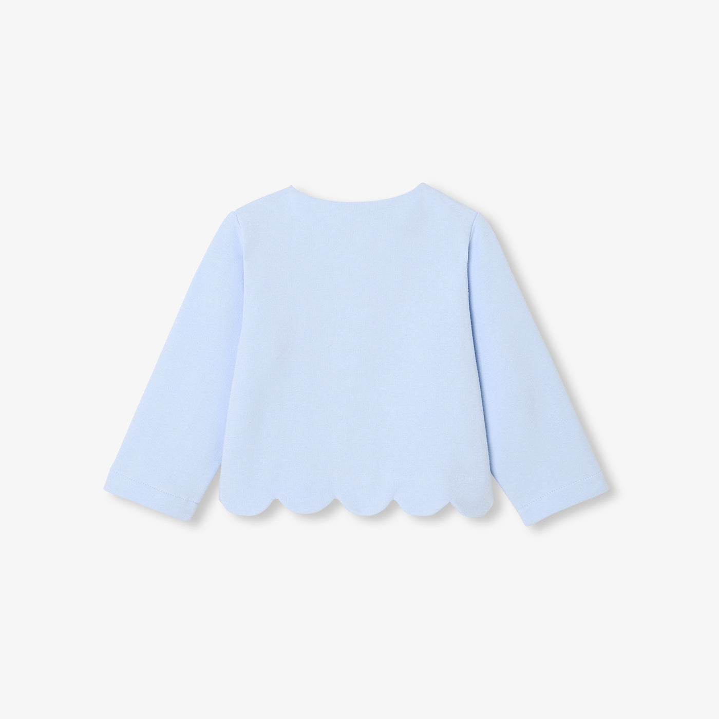 Baby girl fleece cardigan