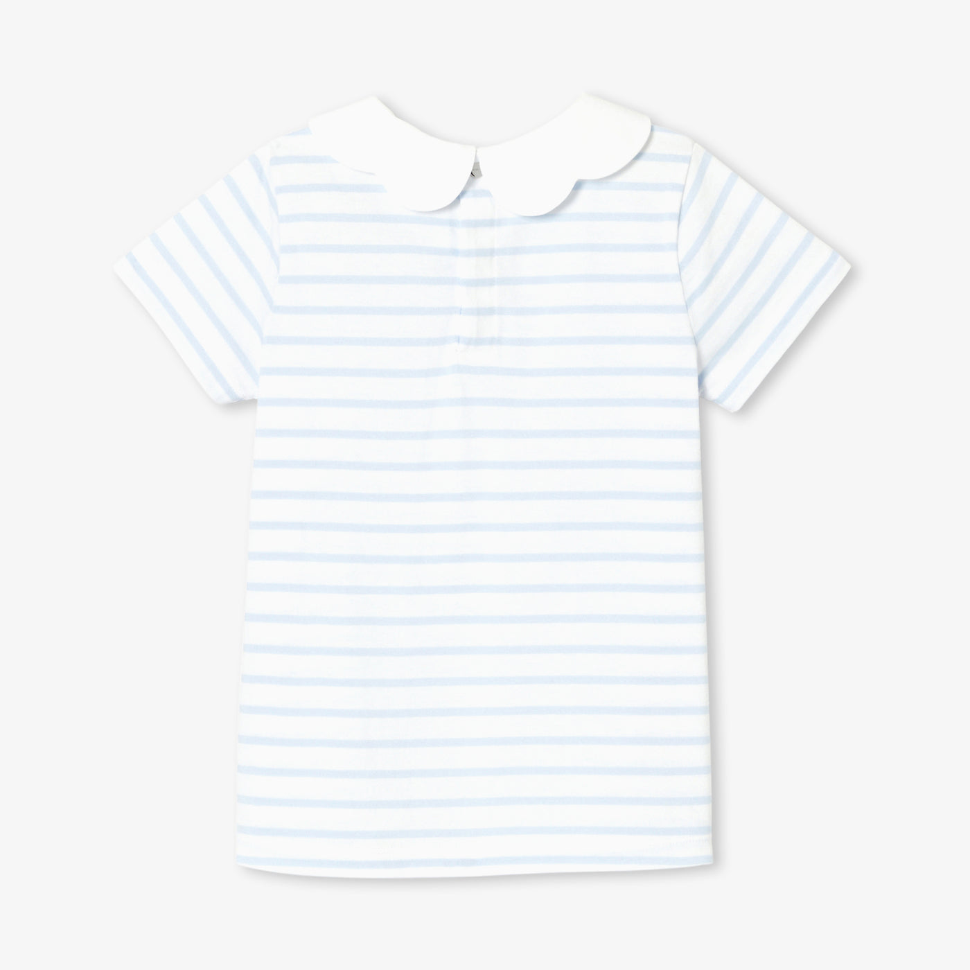 Girl striped polo shirt