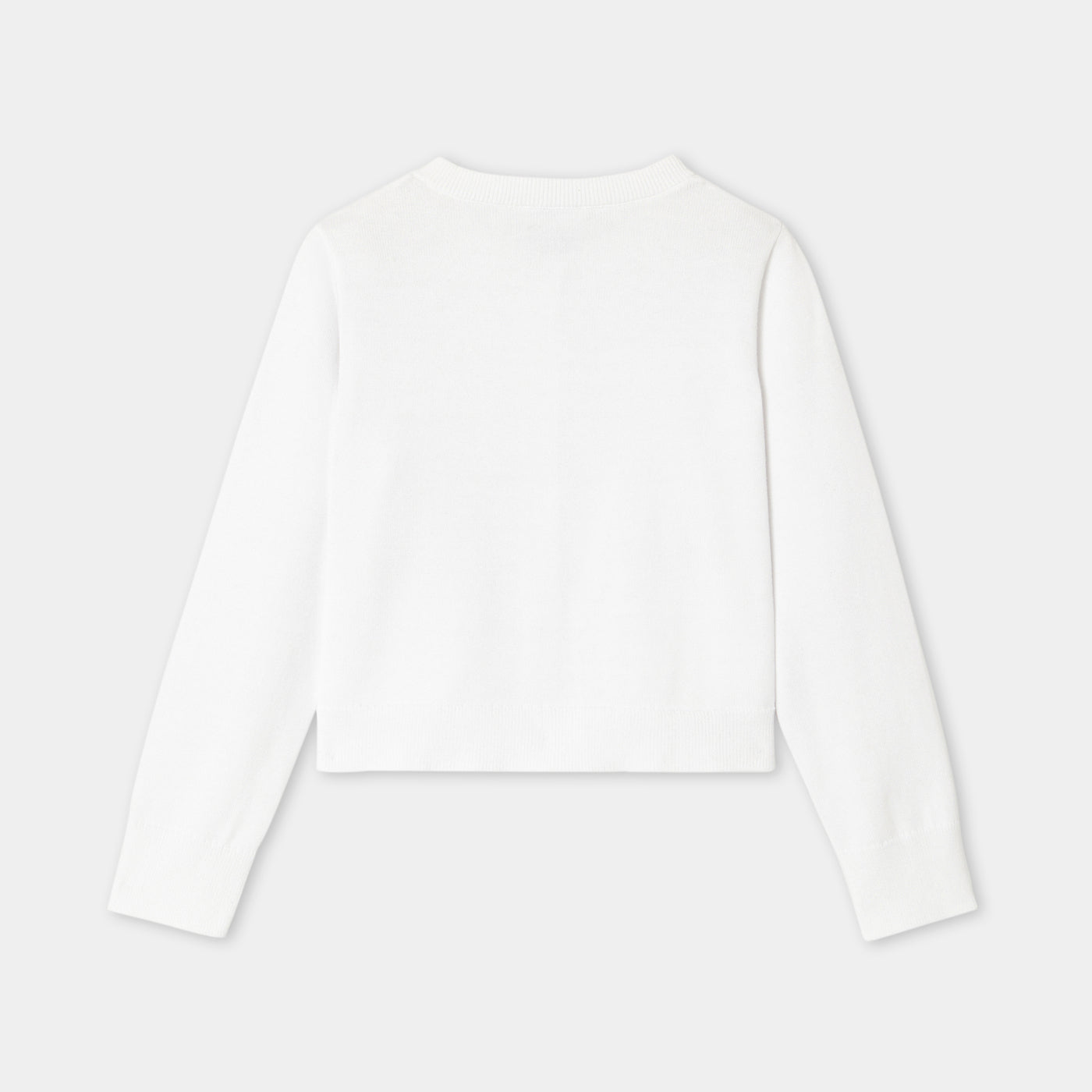 Girl jersey cardigan