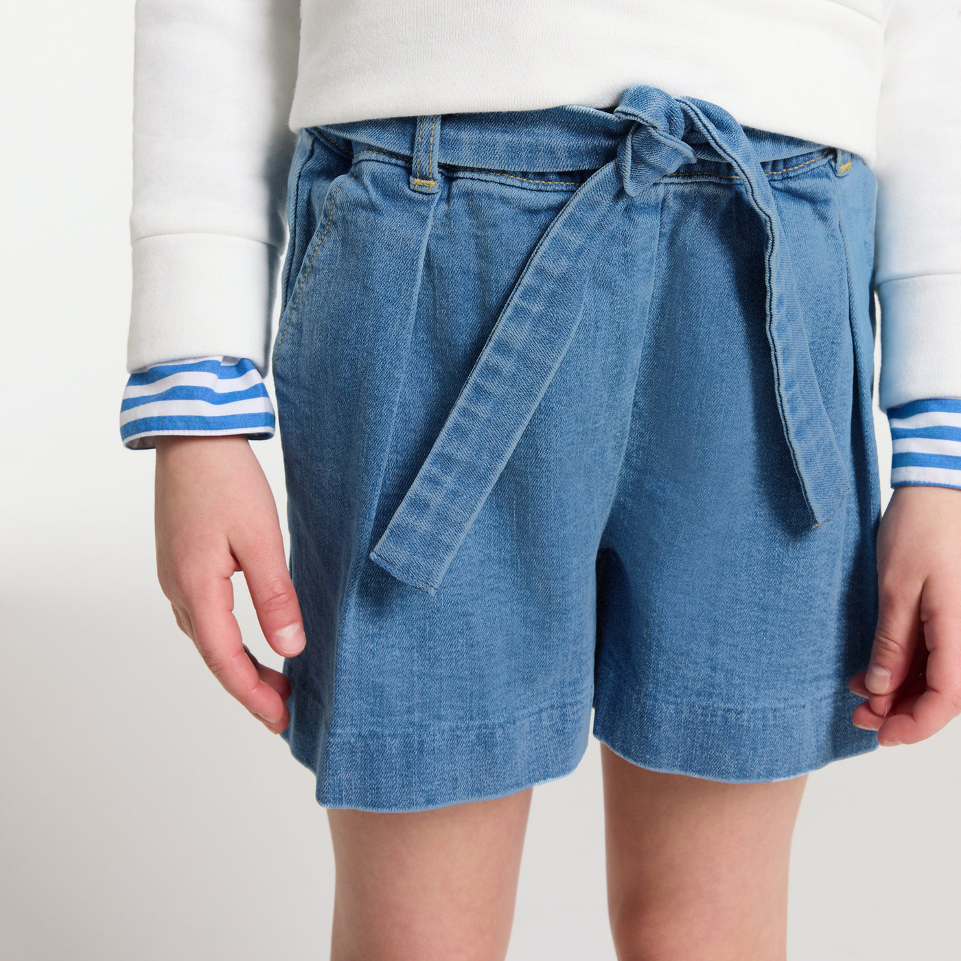 Girl denim shorts