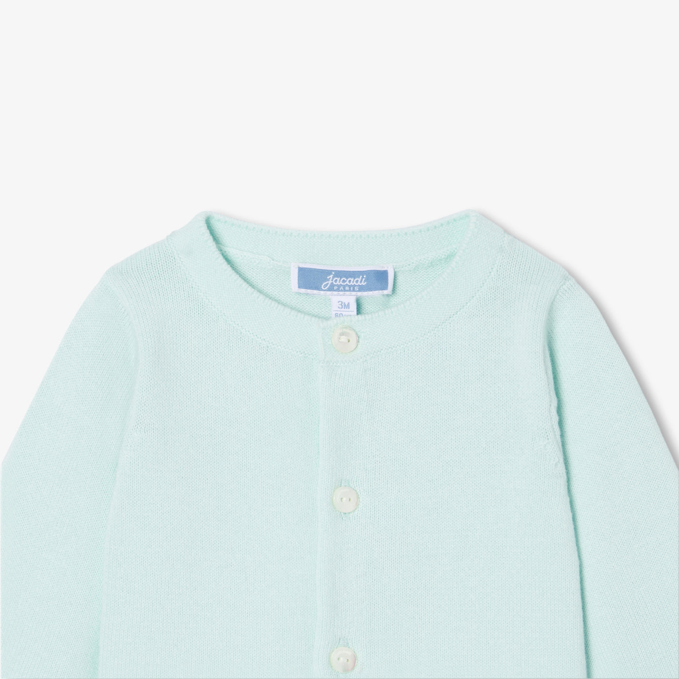 Baby jersey cardigan