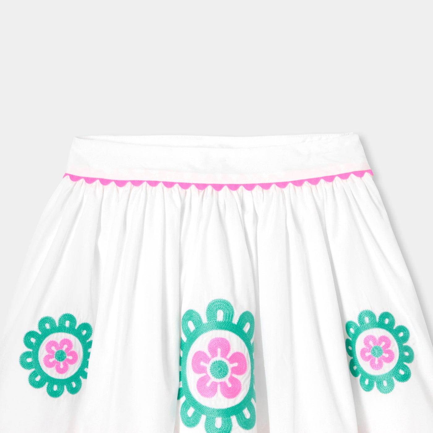 Girl poplin skirt