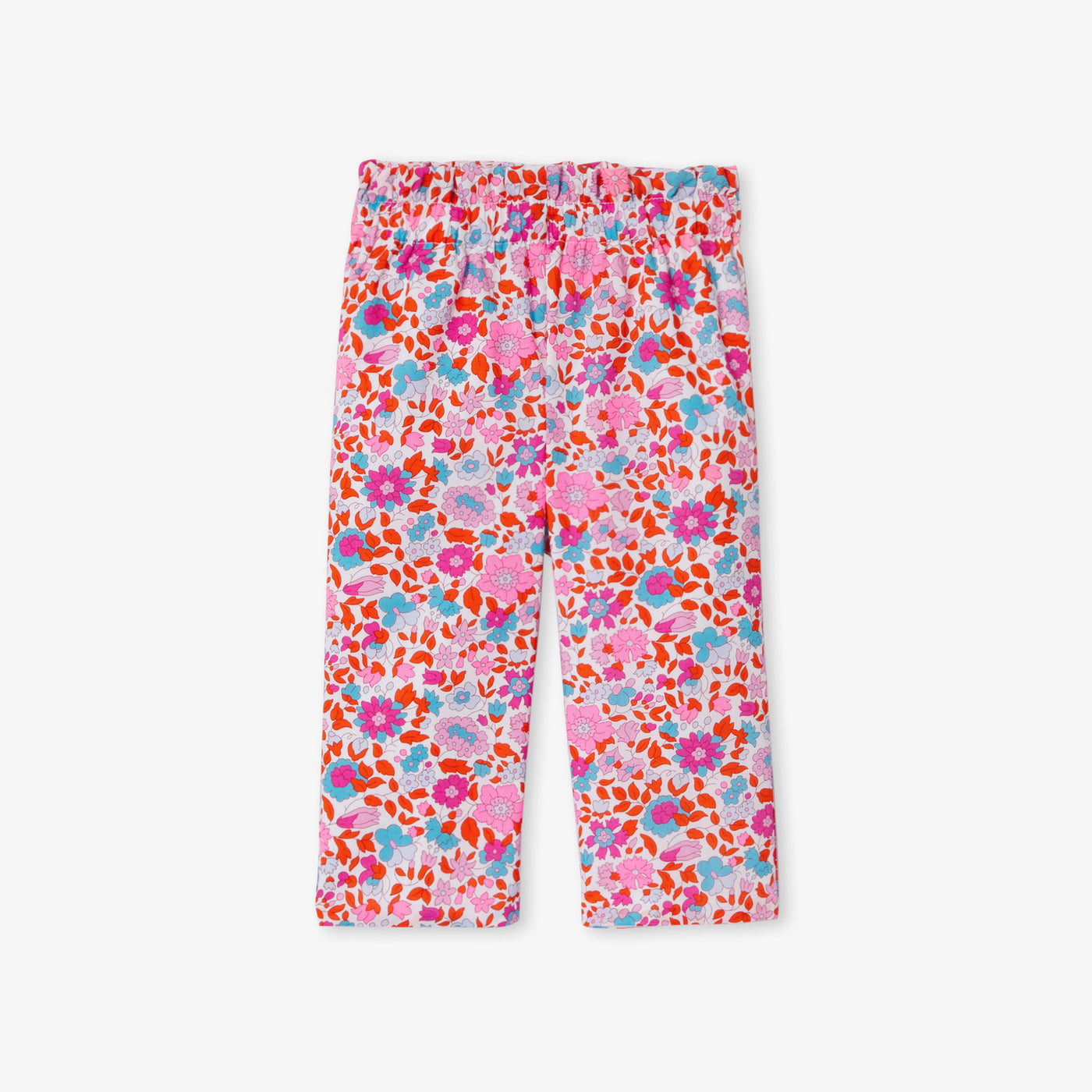 Baby girl trousers in Liberty fabric