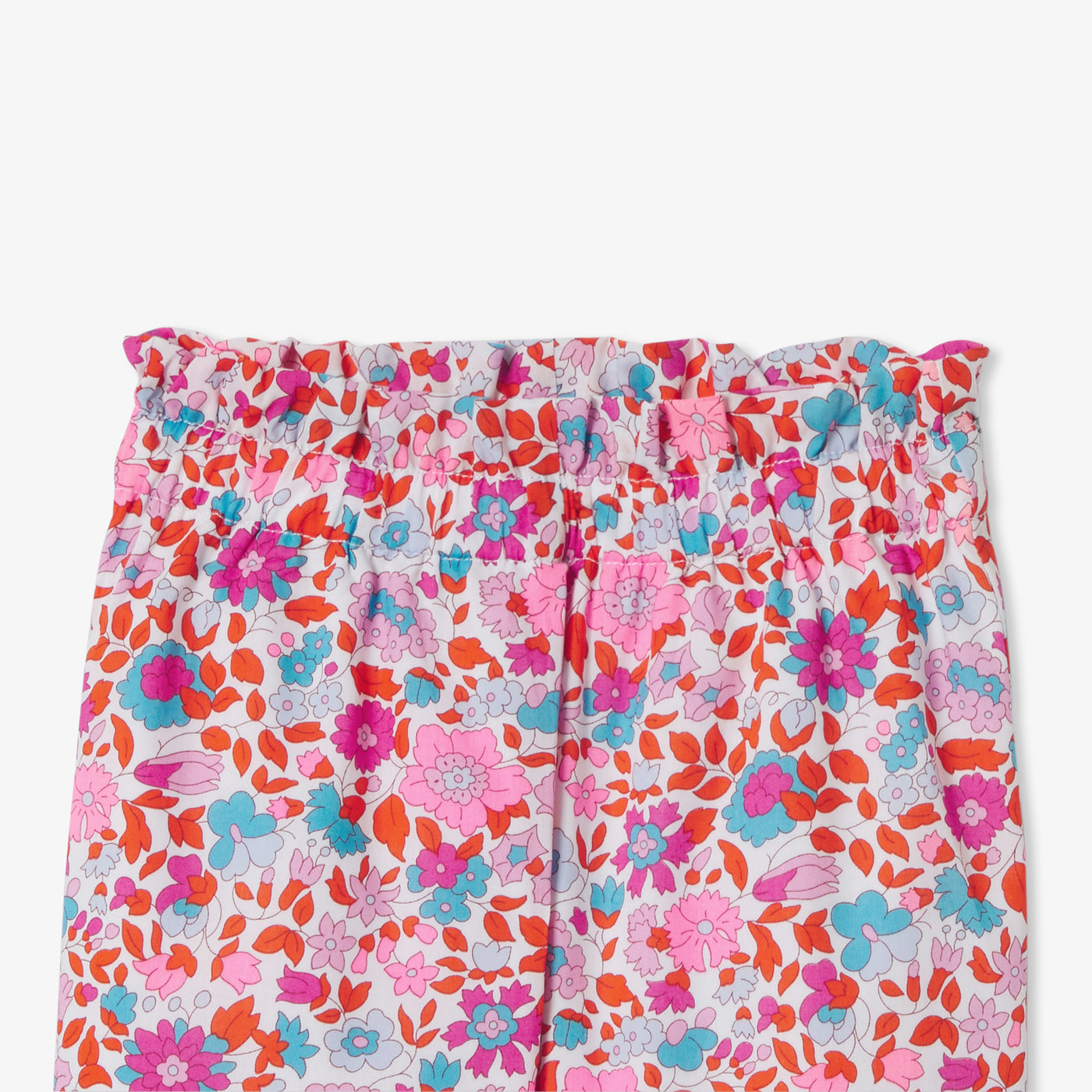Baby girl trousers in Liberty fabric