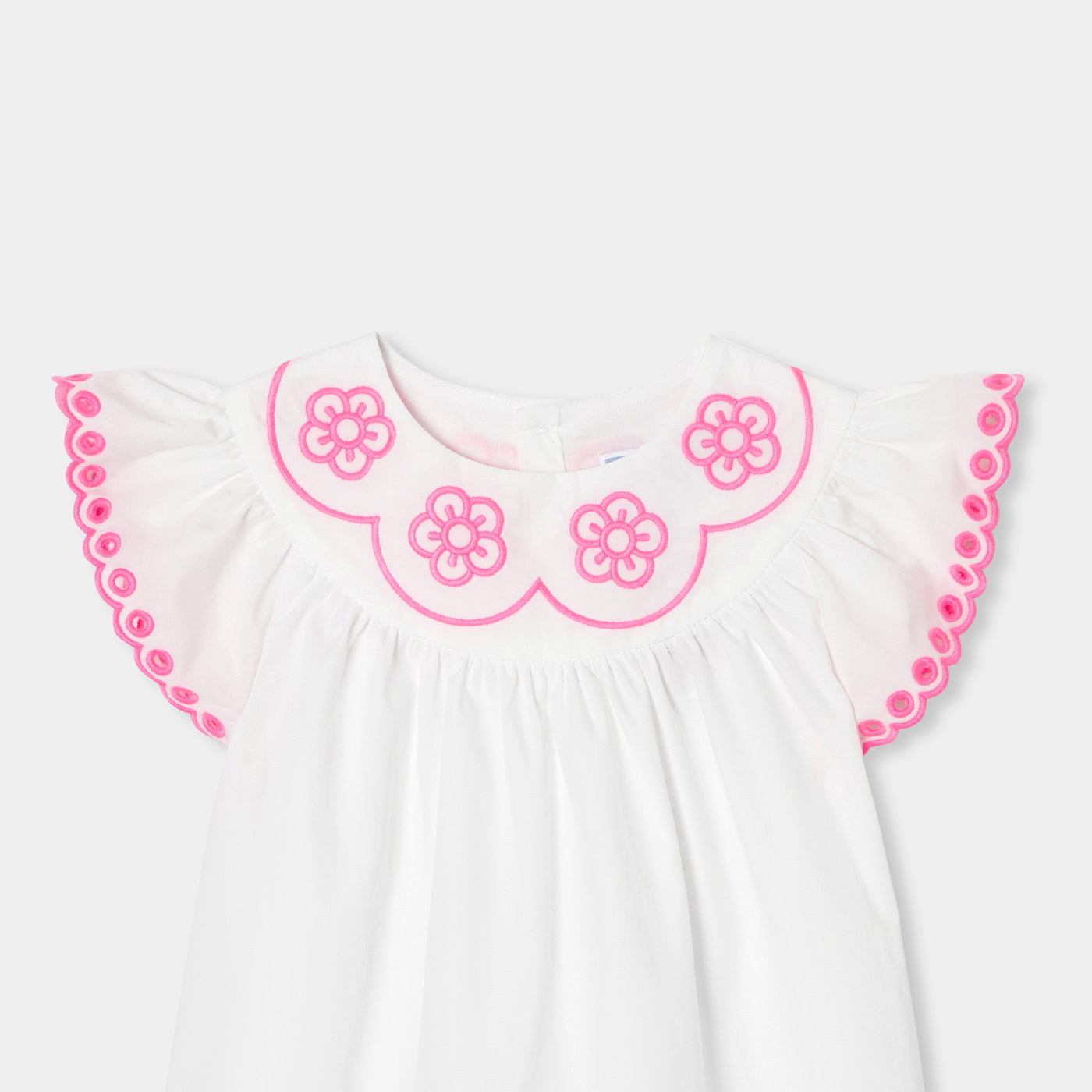 Baby girl short-sleeved blouse