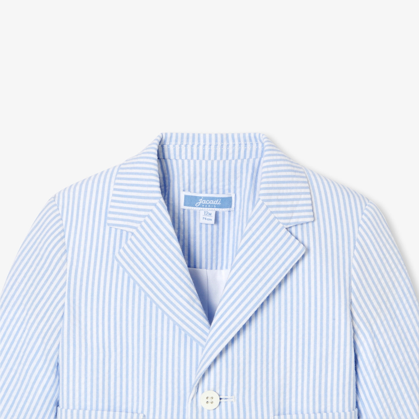 Baby boy seersucker jacket