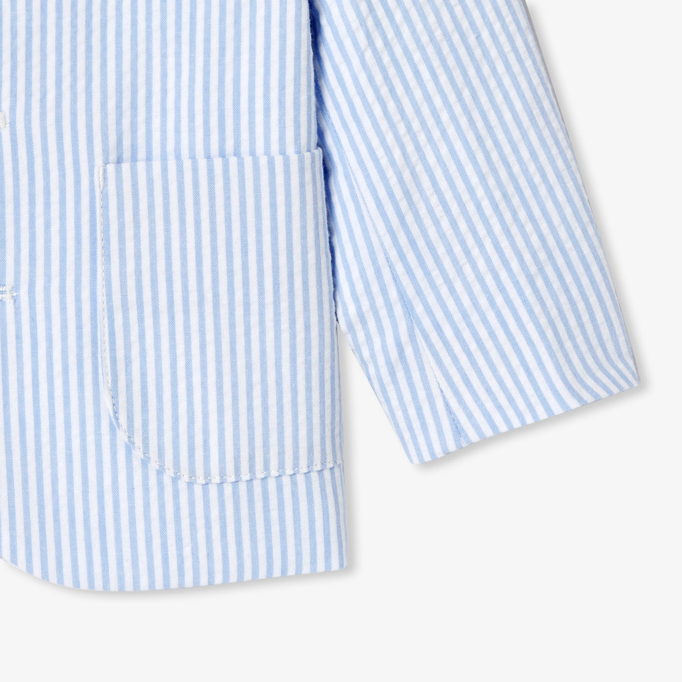 Baby boy seersucker jacket