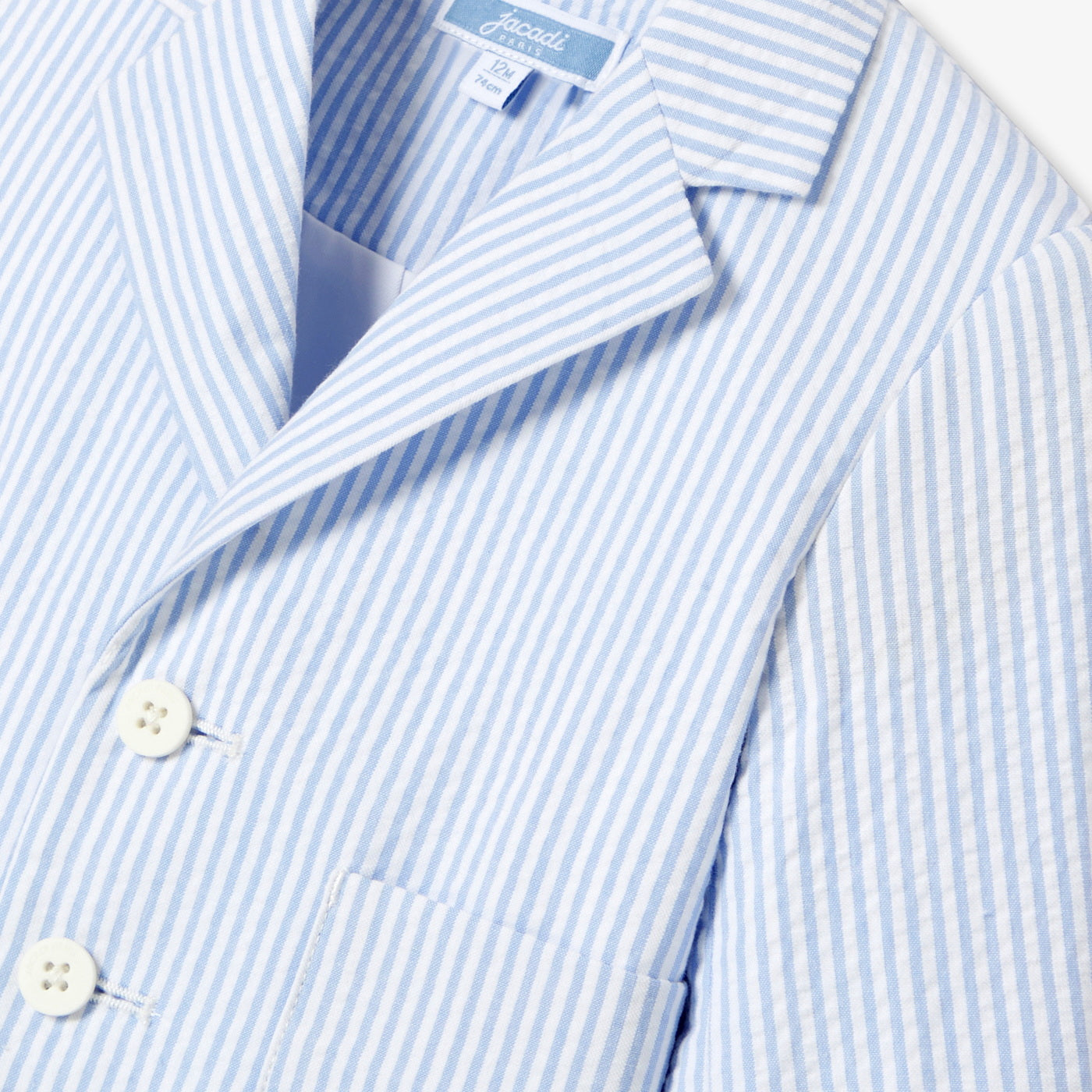 Baby boy seersucker jacket