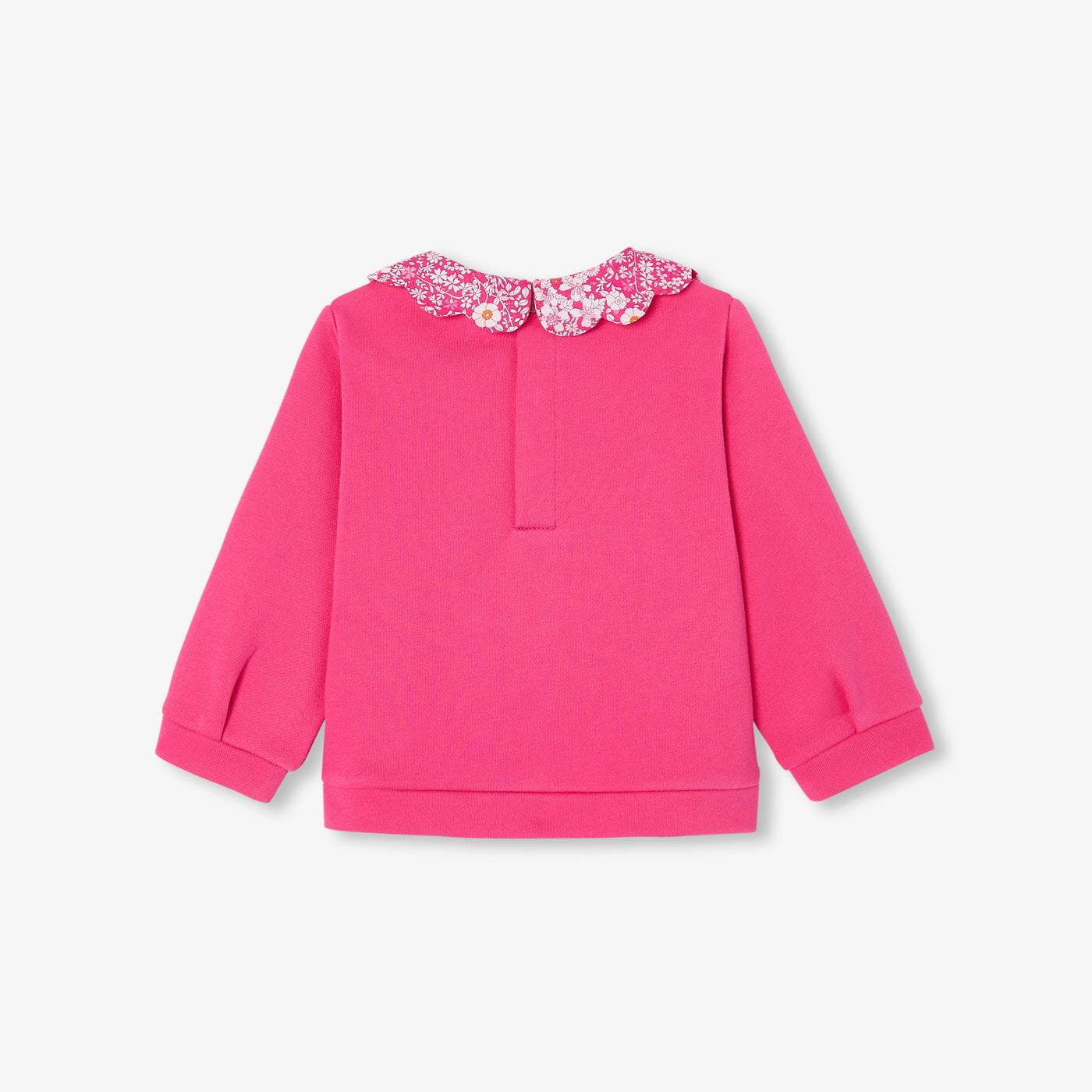 Baby girl fleece sweater