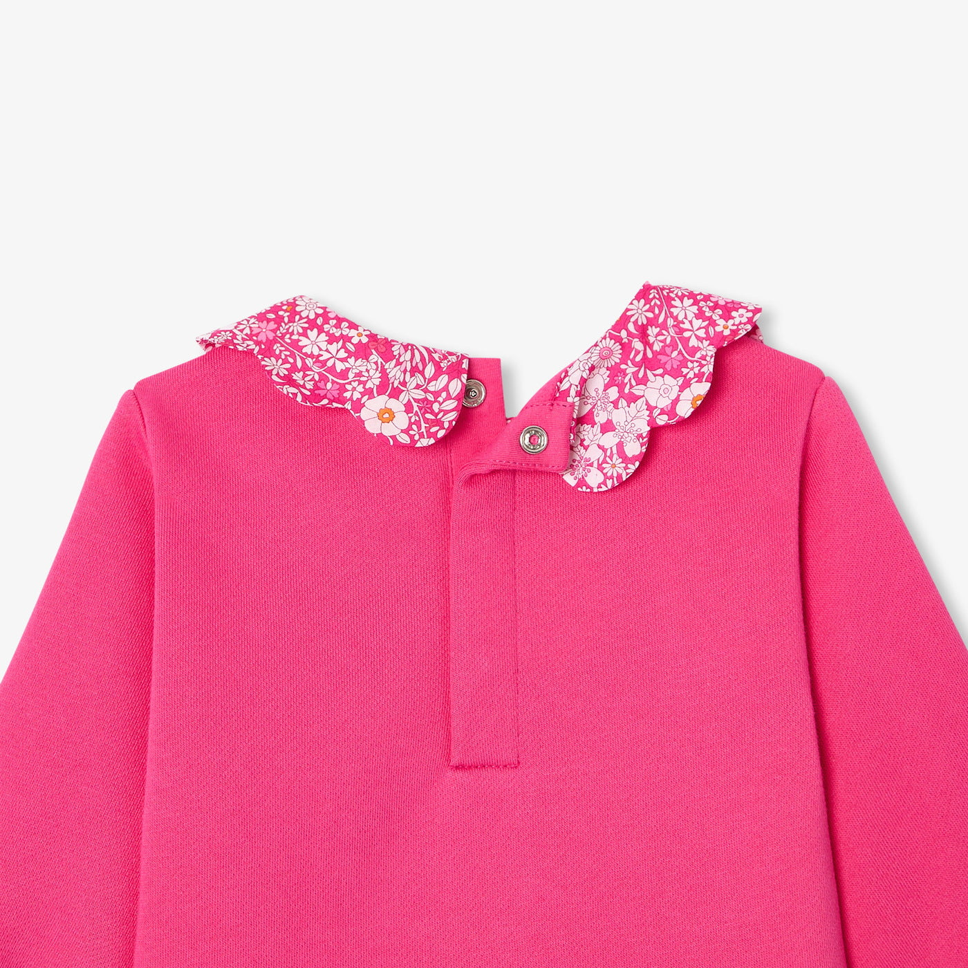 Baby girl fleece sweater