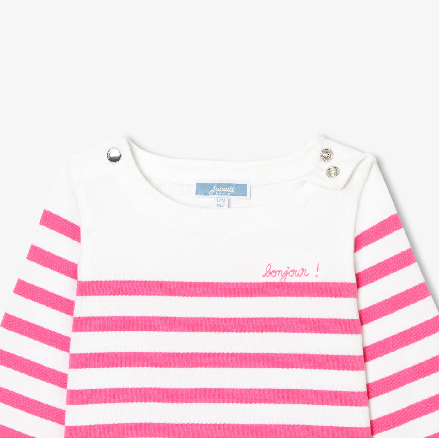 Baby girl Breton tee