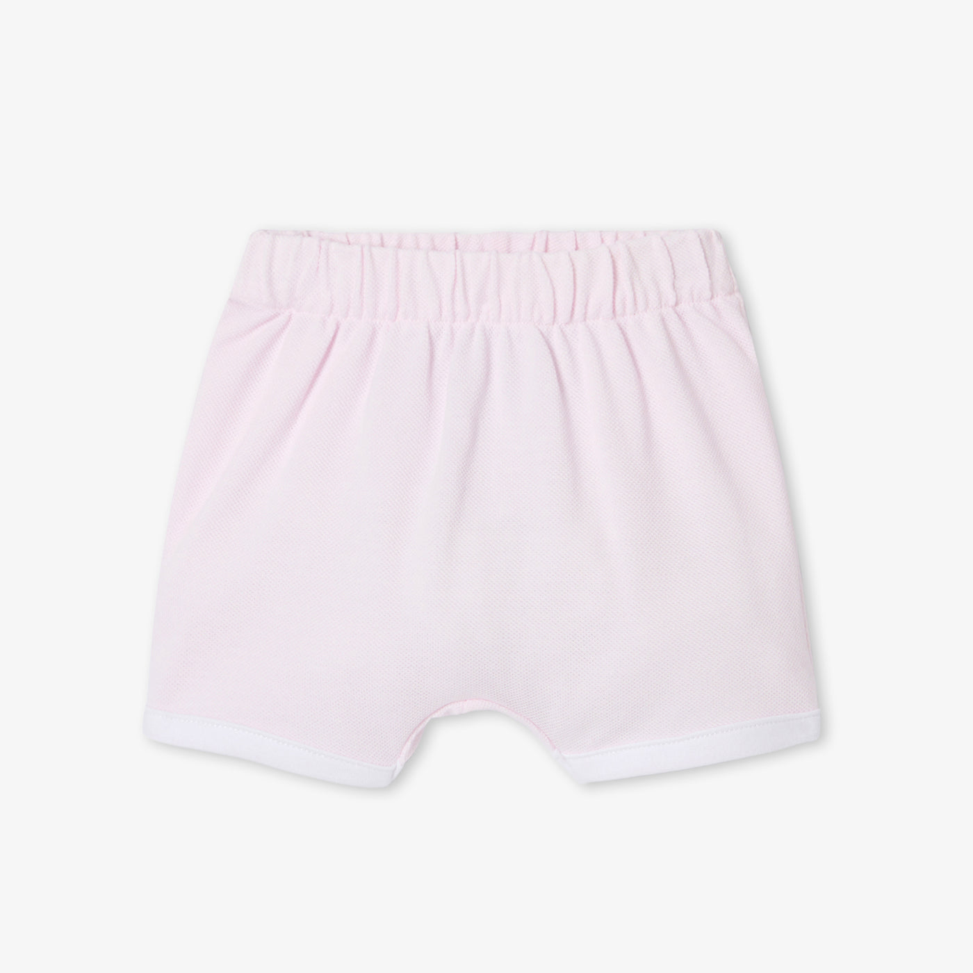 Baby girl set in cotton piqué