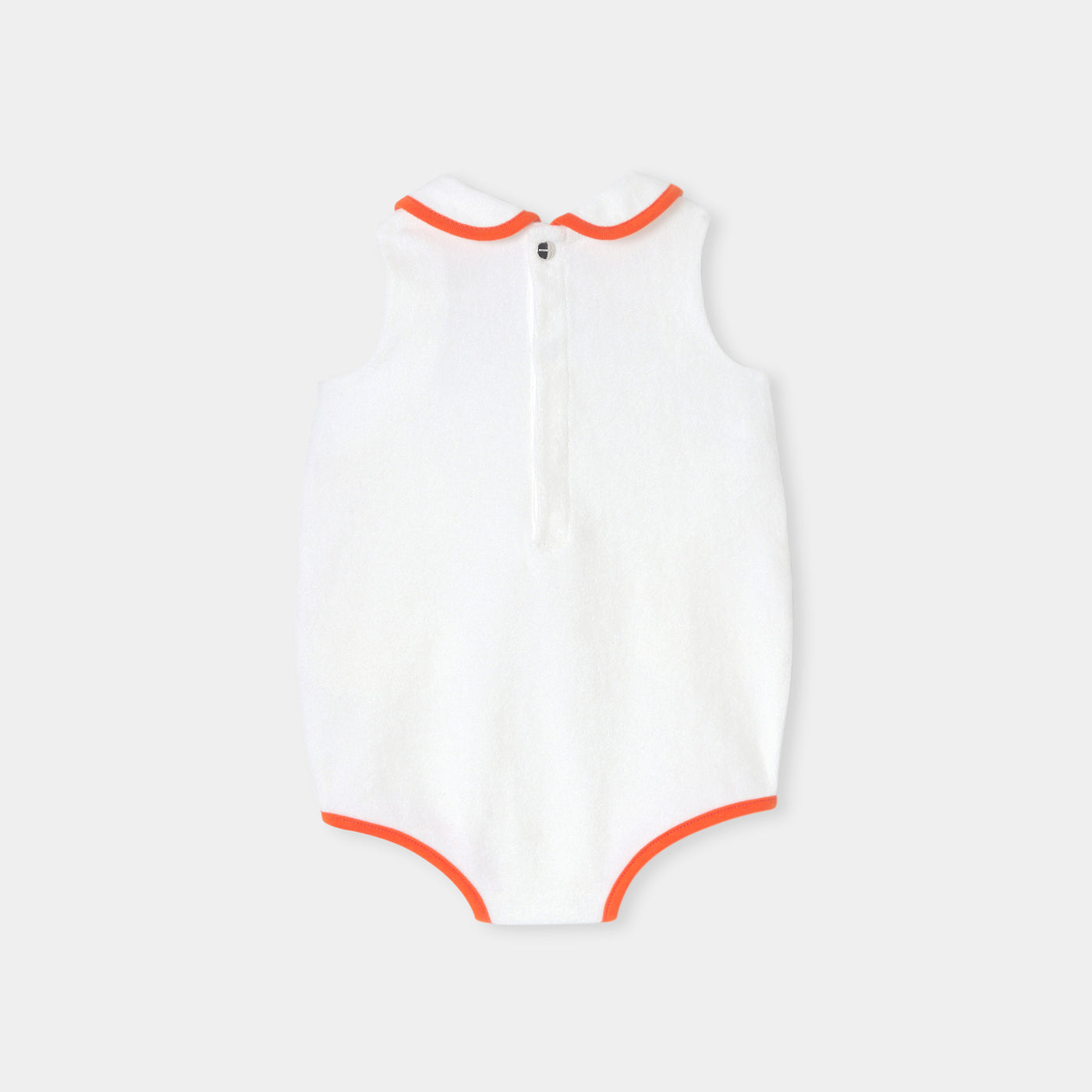 Baby girl terry romper