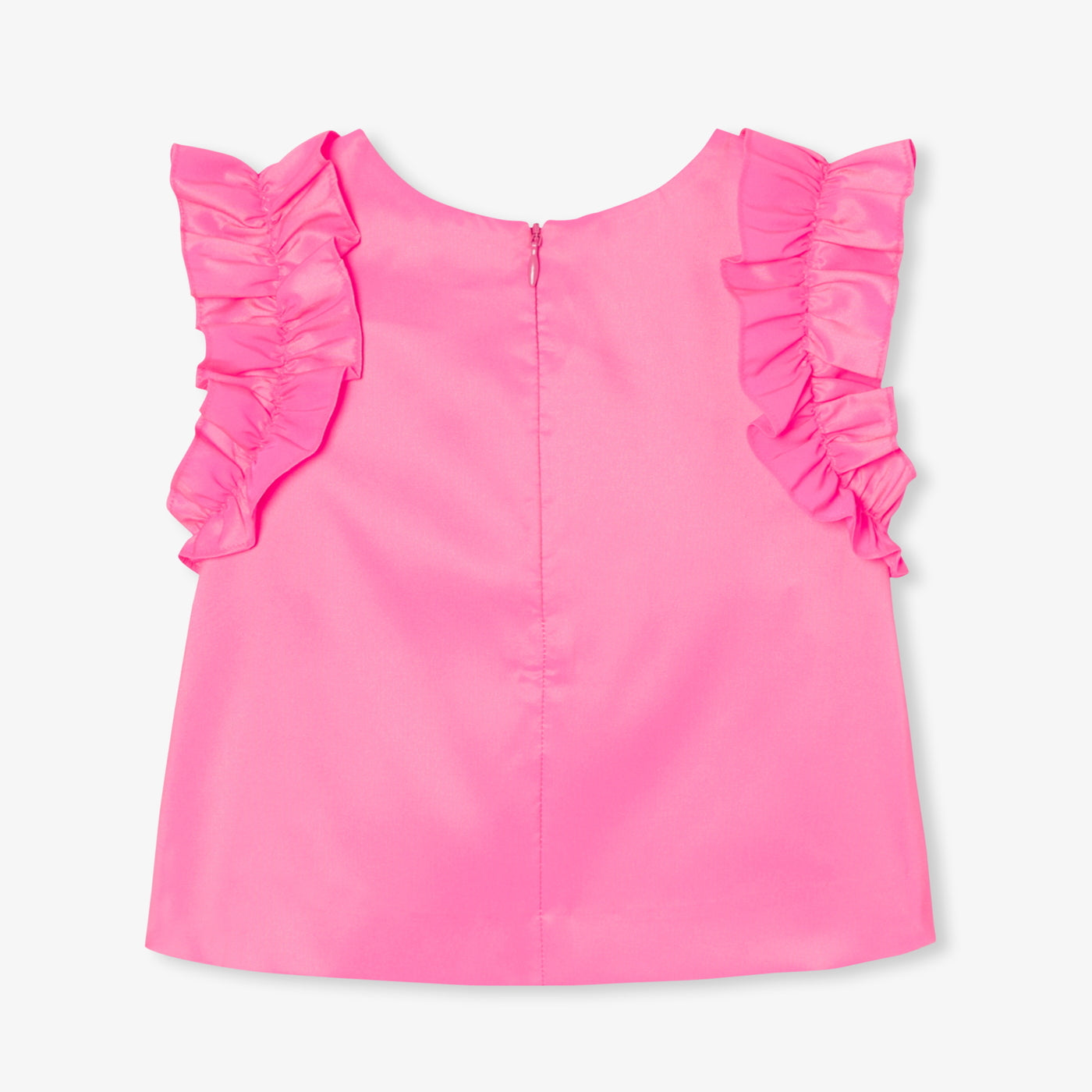 Girl taffeta top