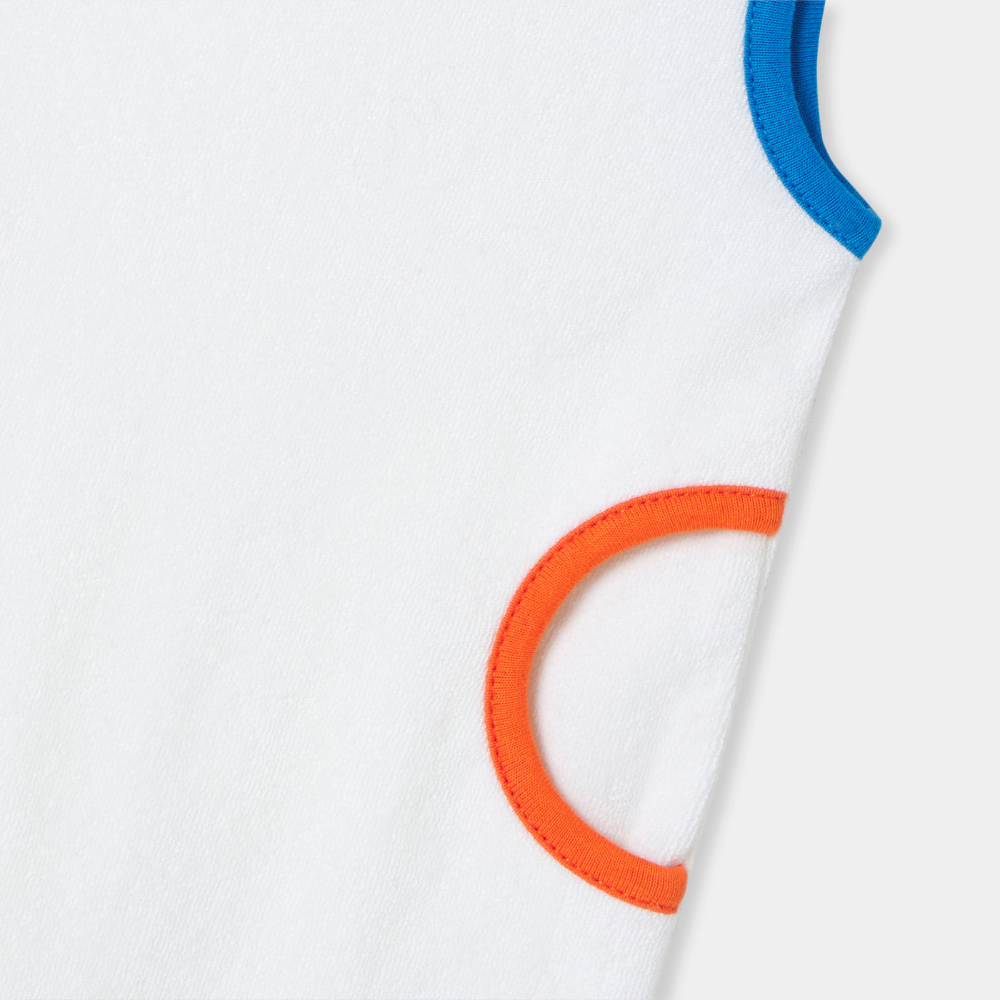 Baby boy French terry romper