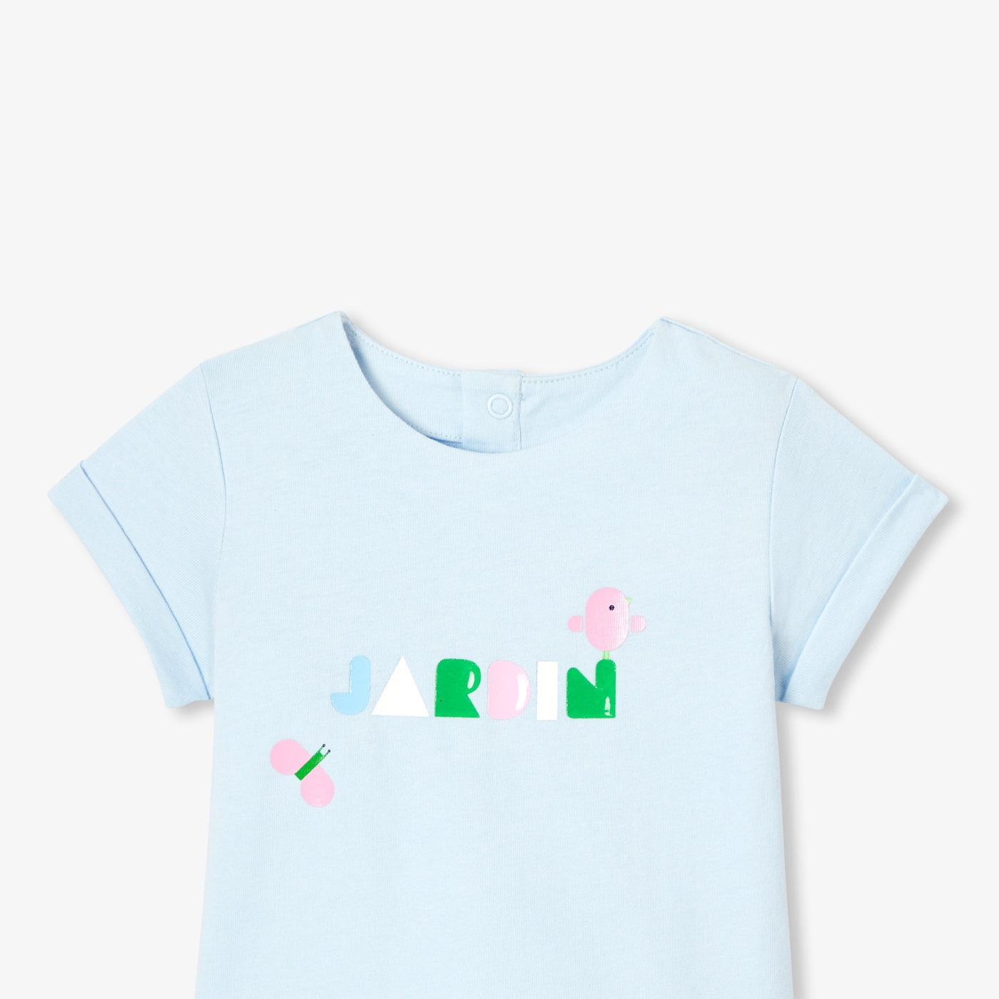 Baby girl short-sleeved T-shirt