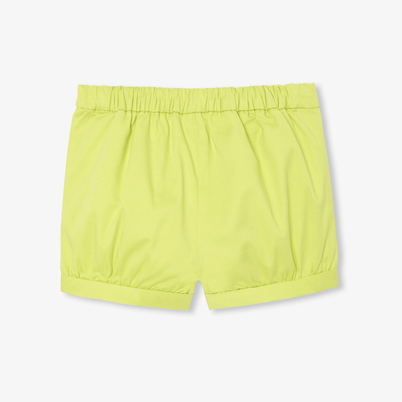 Baby girl shorts in twill
