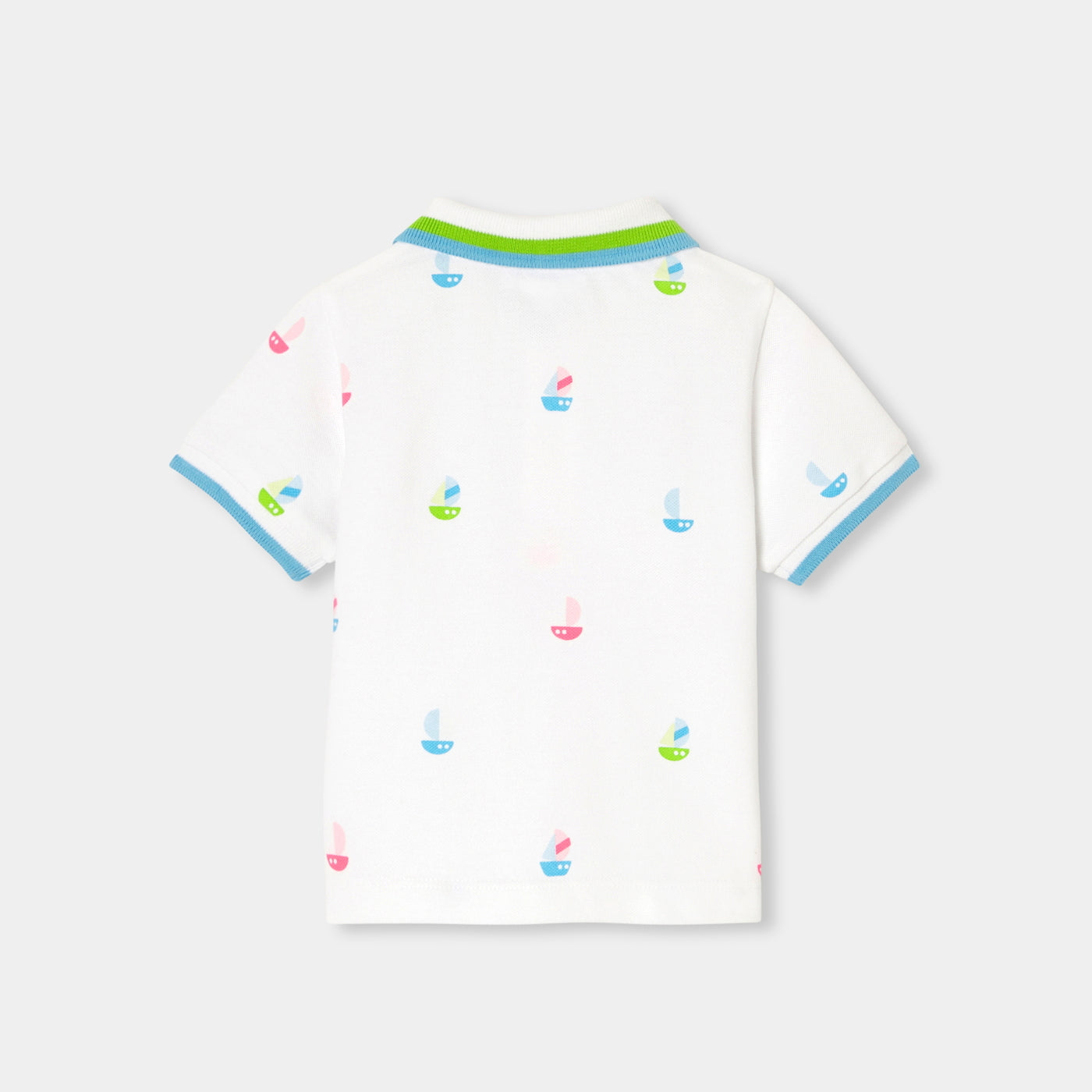 Baby boy short-sleeved polo shirt