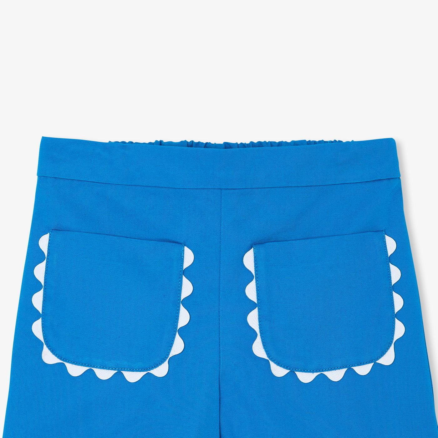 Baby girl shorts in twill