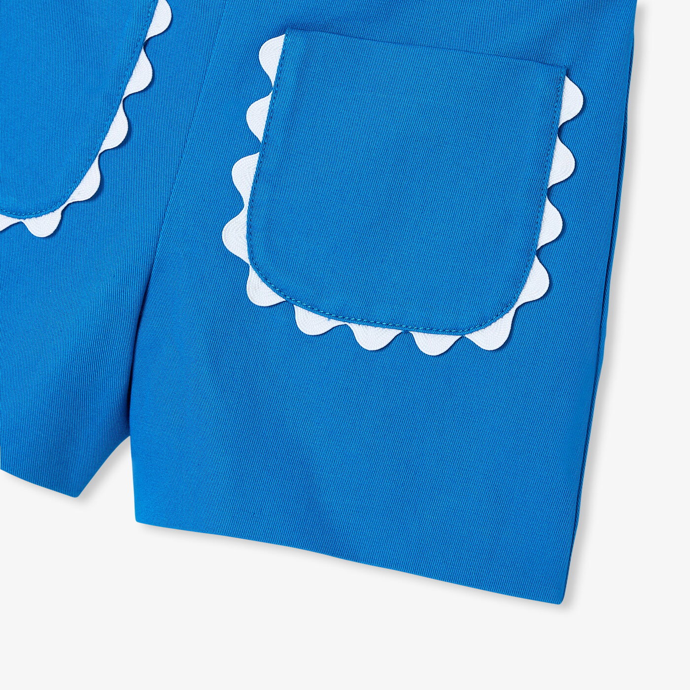 Baby girl shorts in twill