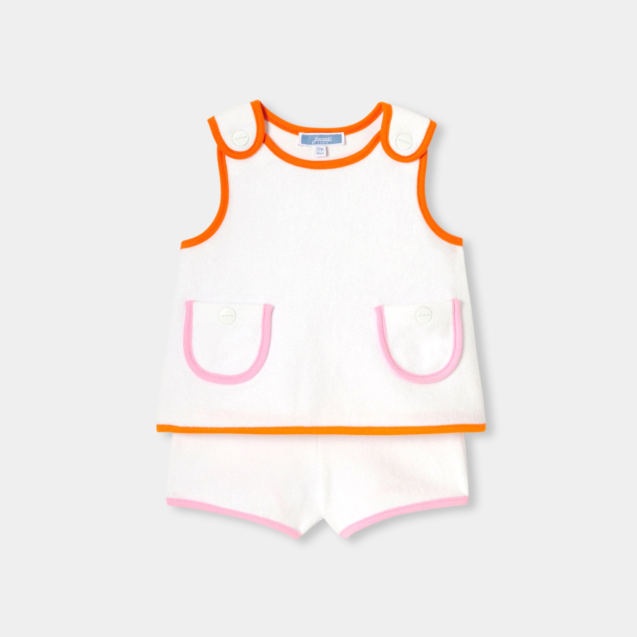 Baby girl French Terry set