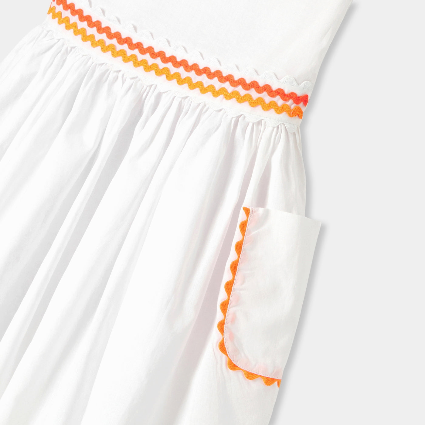 Girl dress in cotton voile