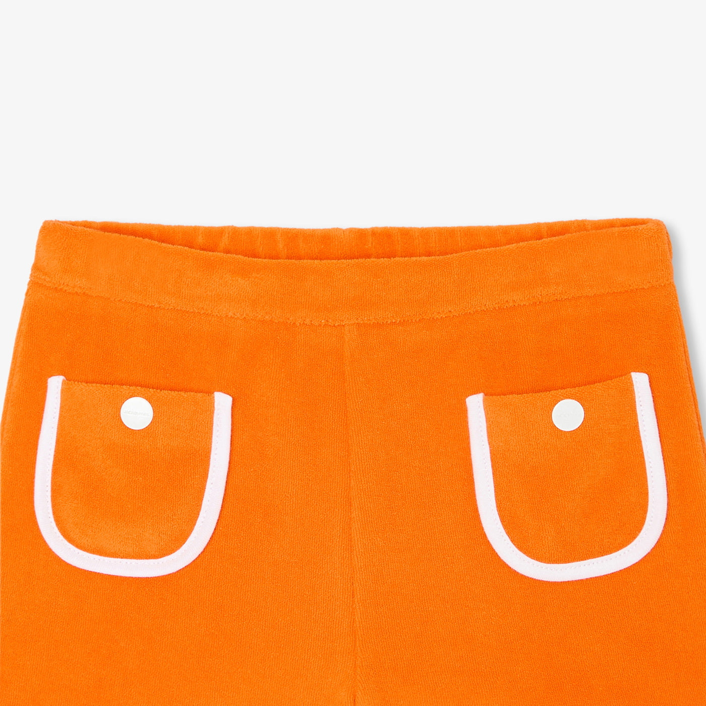Girl French terry cloth shorts