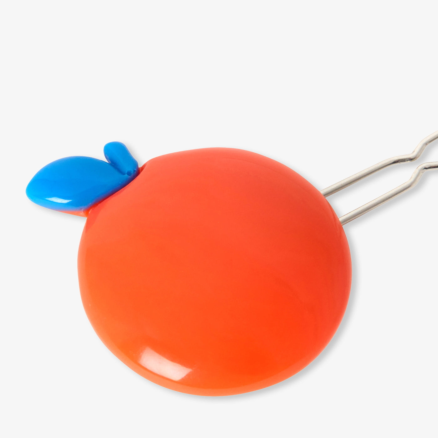 Girl orange hair clip