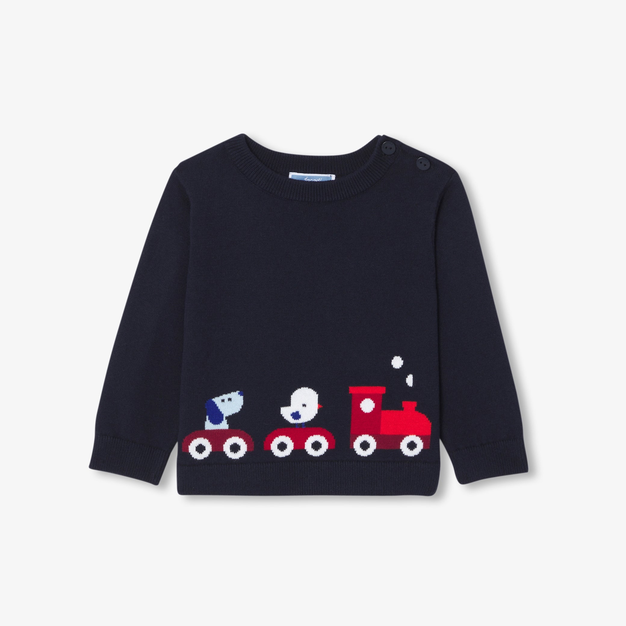 Baby boy cotton sweater