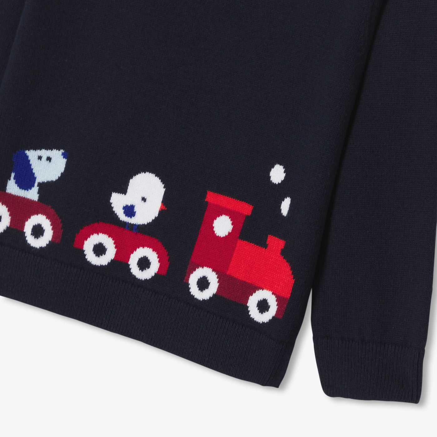 Baby boy cotton sweater