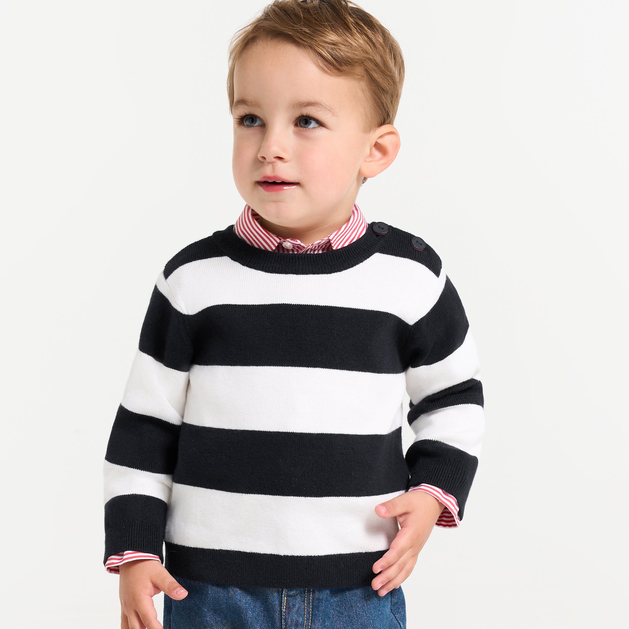 Baby boy striped sweater