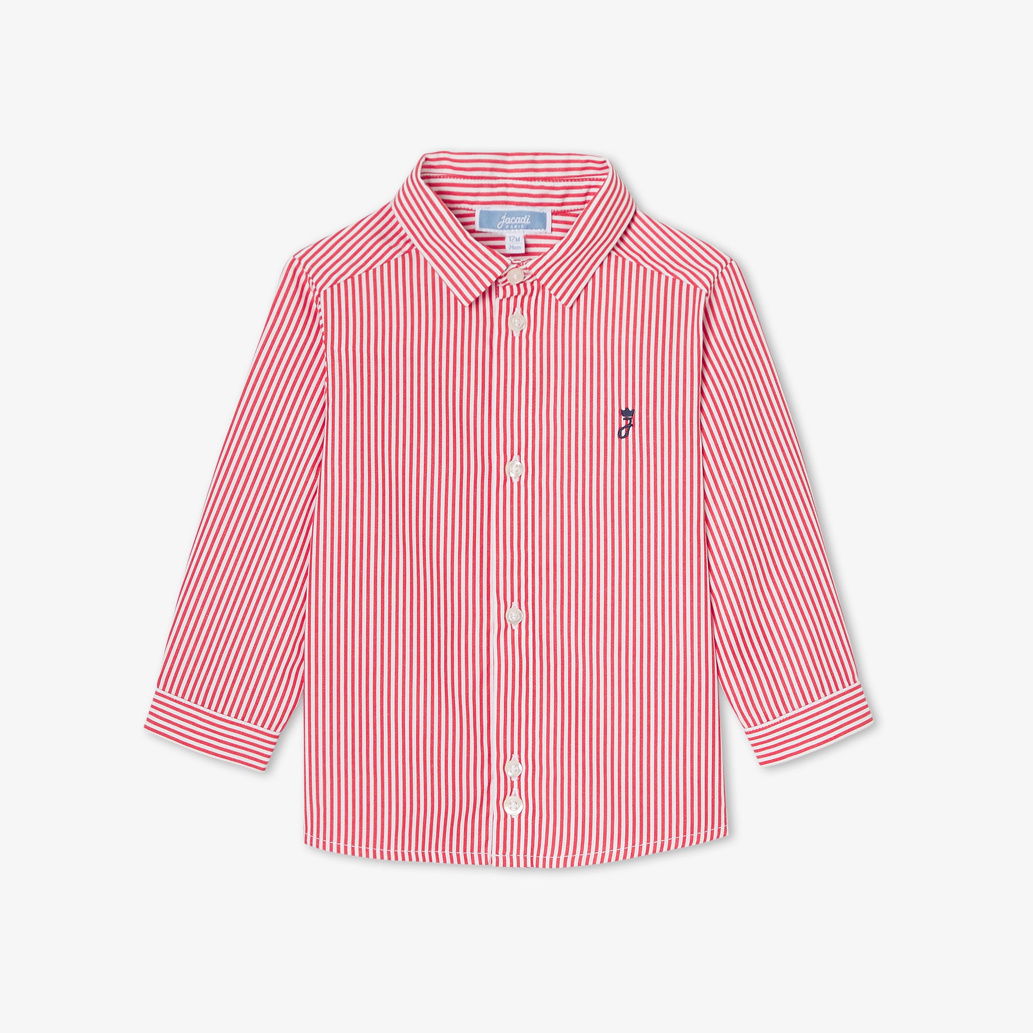 Baby boy shirt in poplin