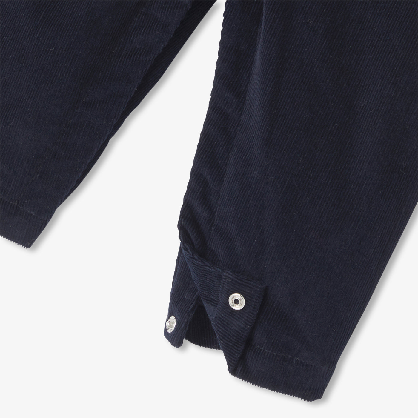 Baby boy velvet overalls