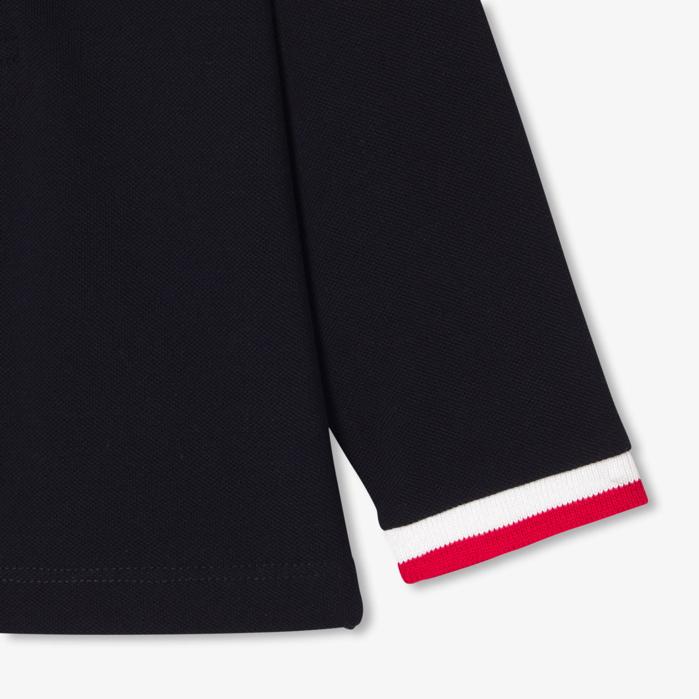 Baby boy long-sleeved polo shirt