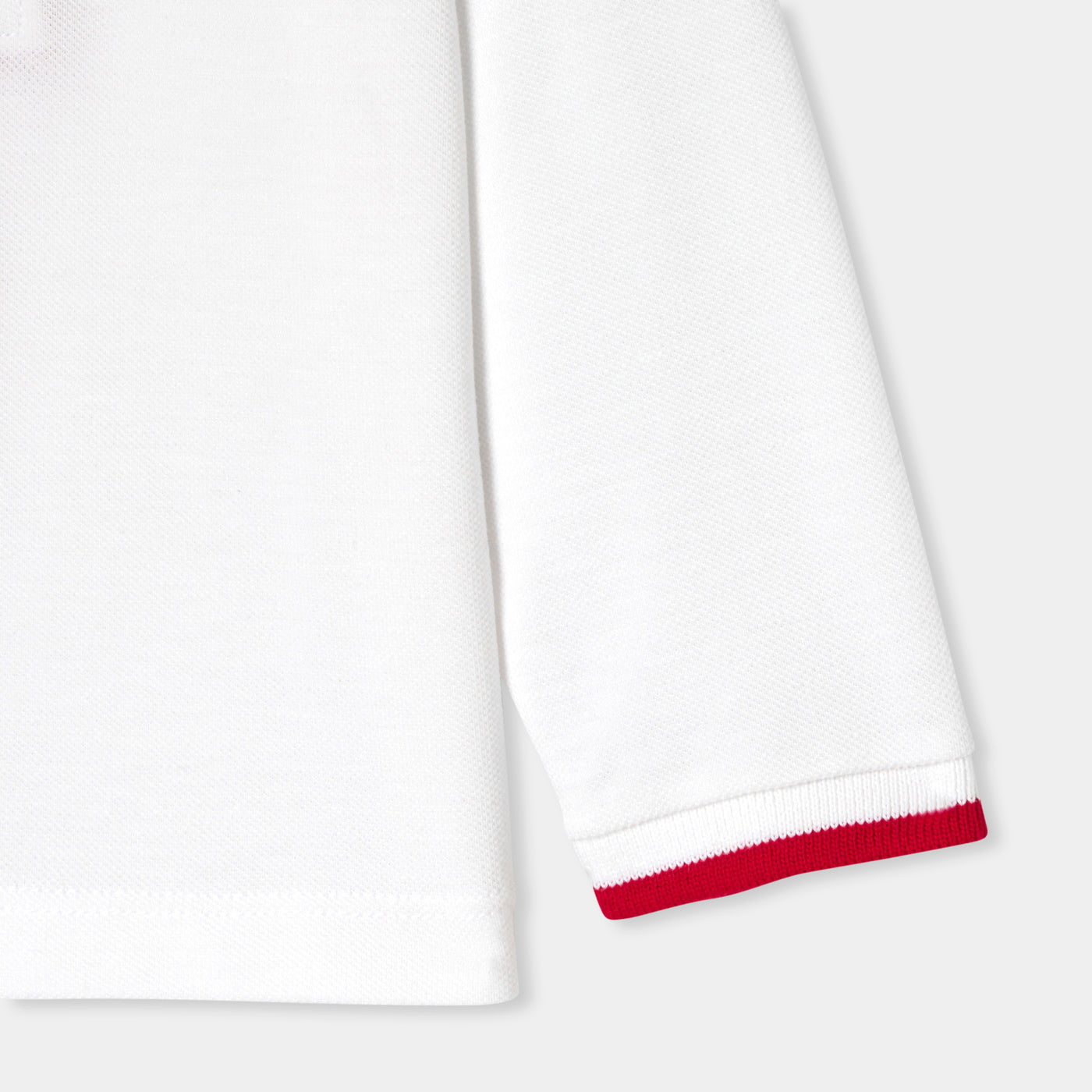 Baby boy long-sleeved polo shirt