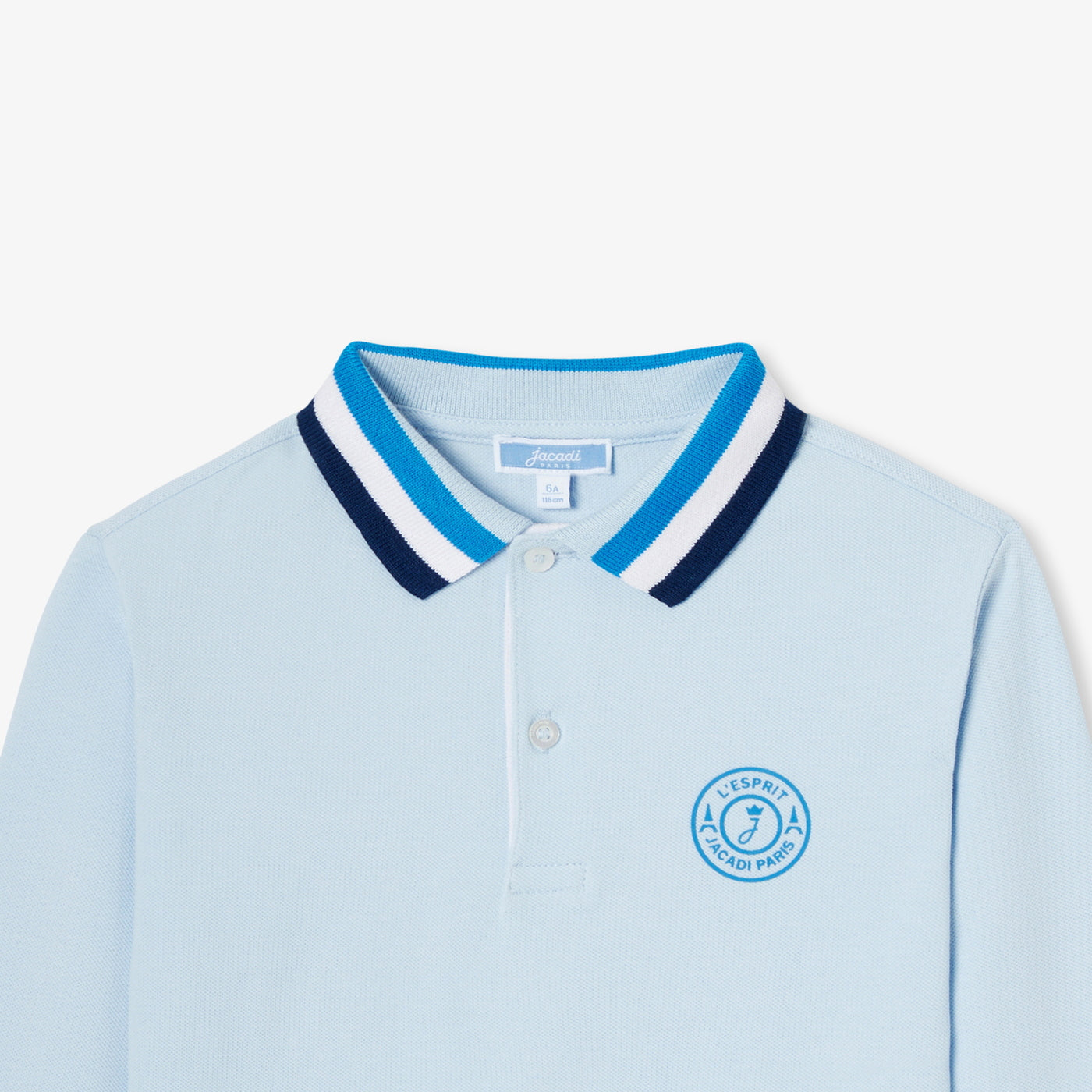 Boy polo shirt in cotton piqué