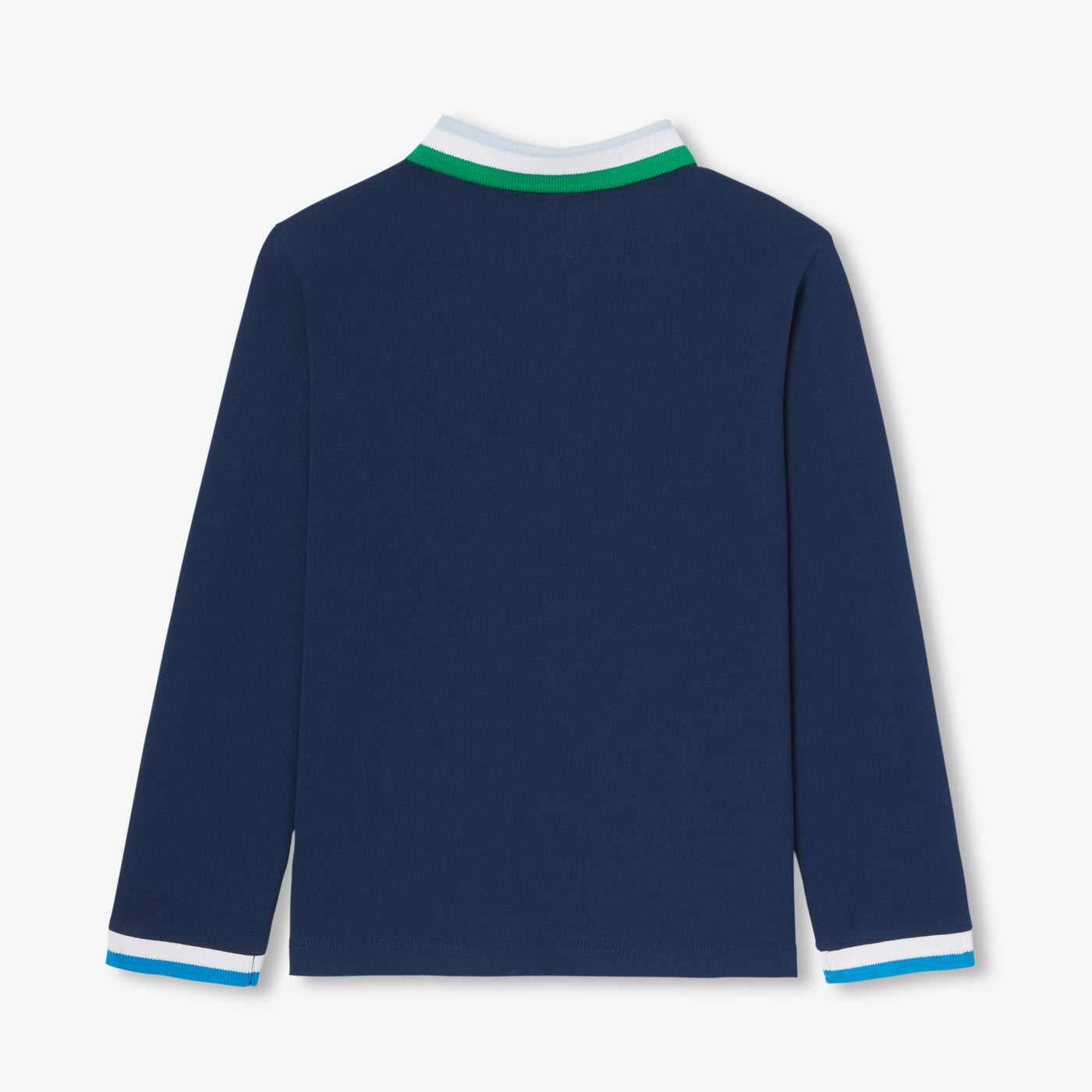 Boy polo shirt in cotton piqué