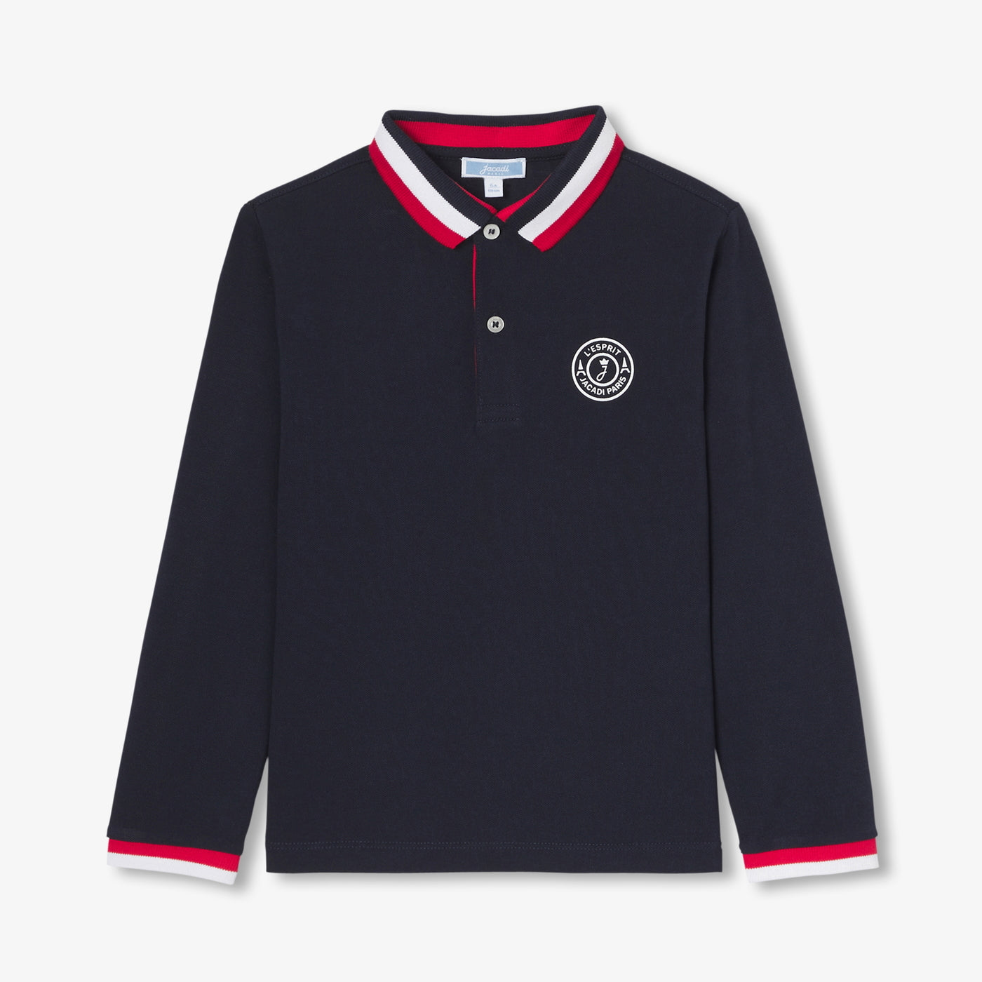 Boy polo shirt in cotton piqué