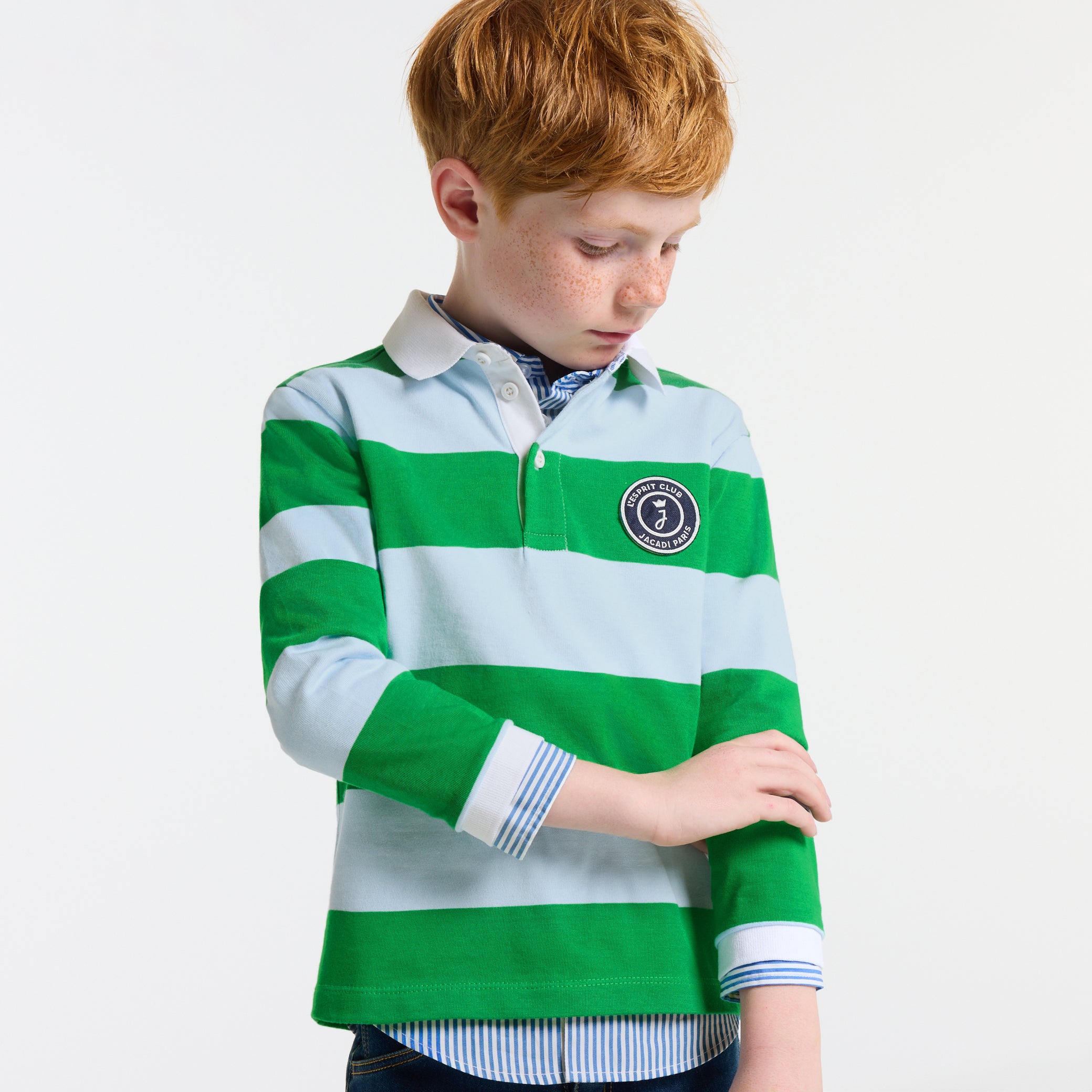 Boy cotton polo shirt