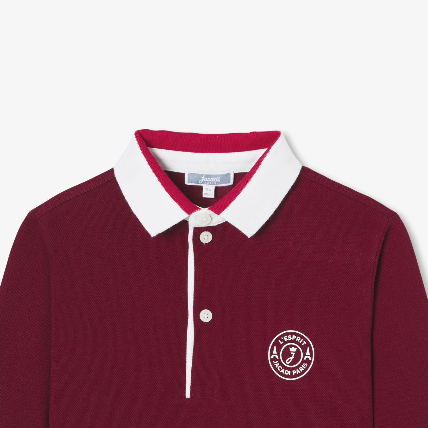 Boy polo shirt in cotton piqué