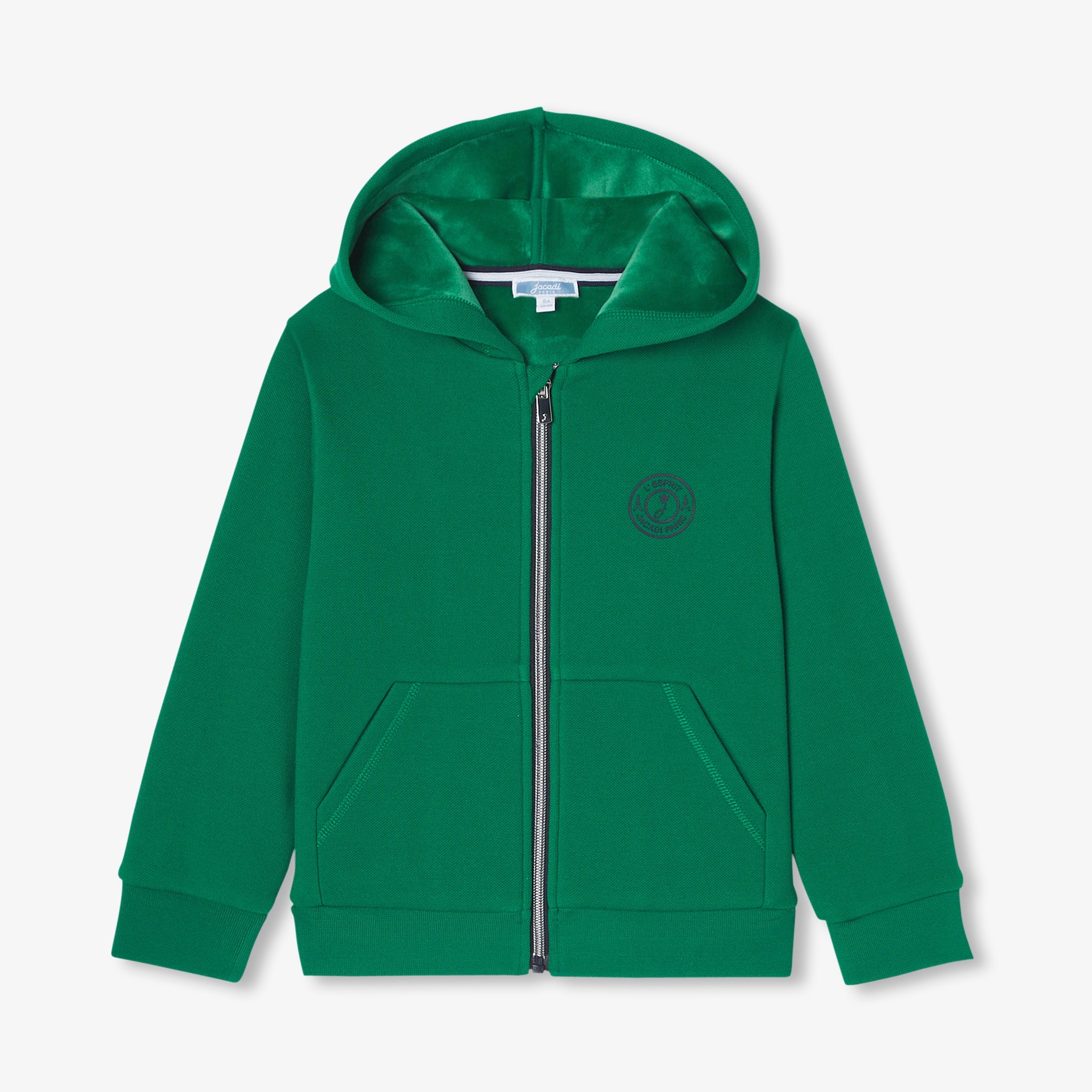 Boy zip-up sweatshirt
