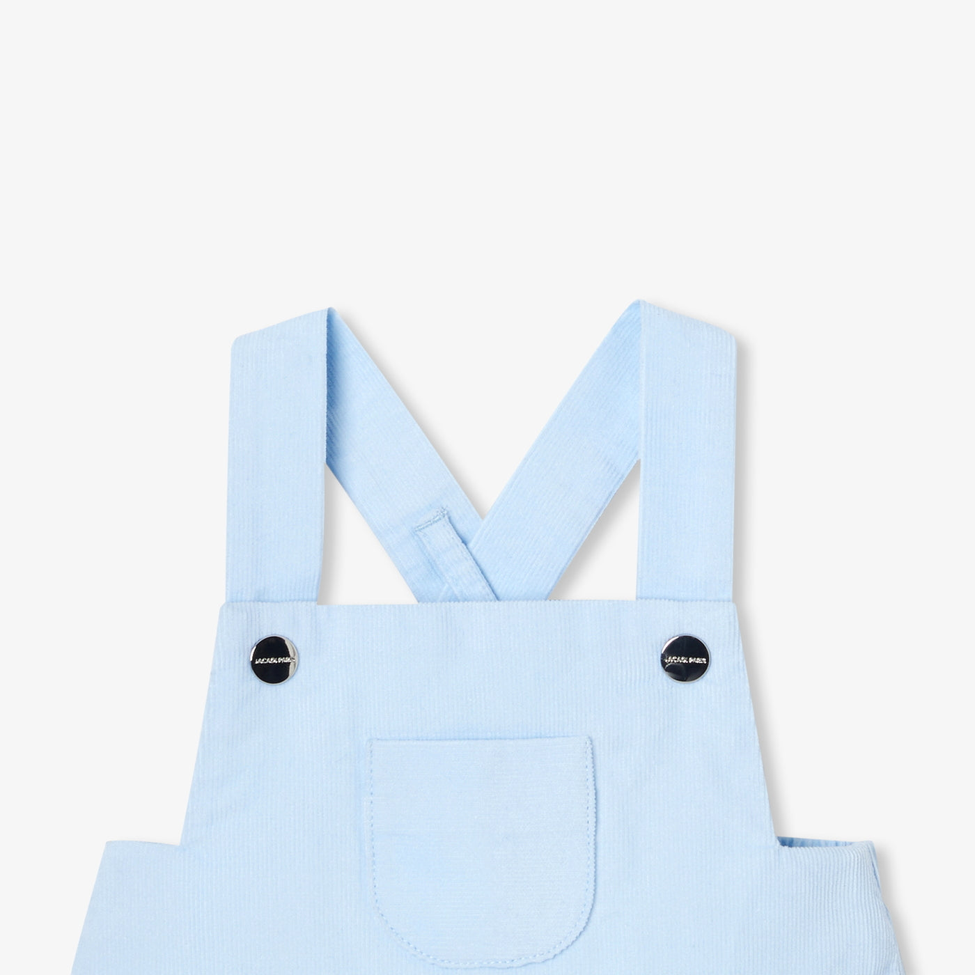 Baby boy velvet overalls