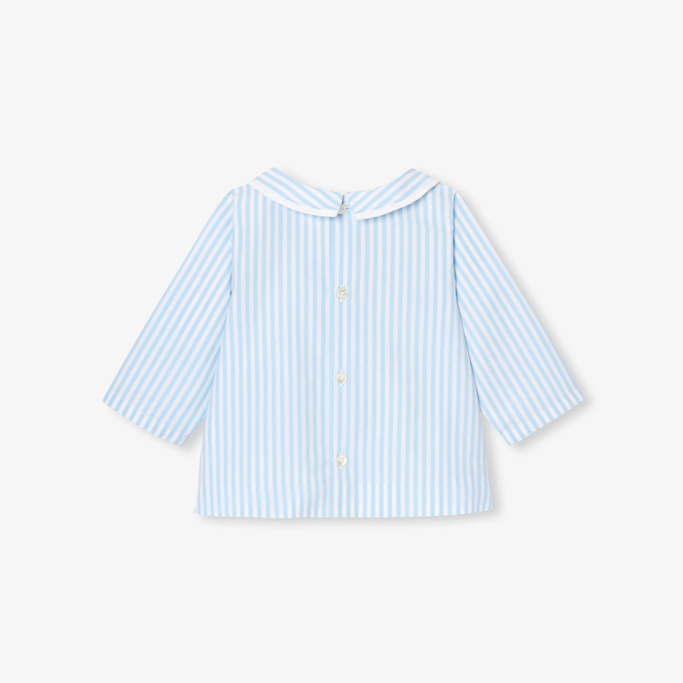 Baby boy shirt in cotton poplin