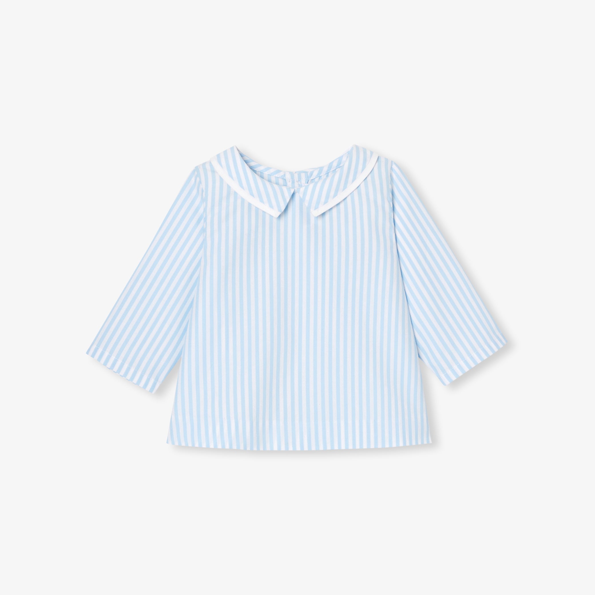 Baby boy shirt in cotton poplin