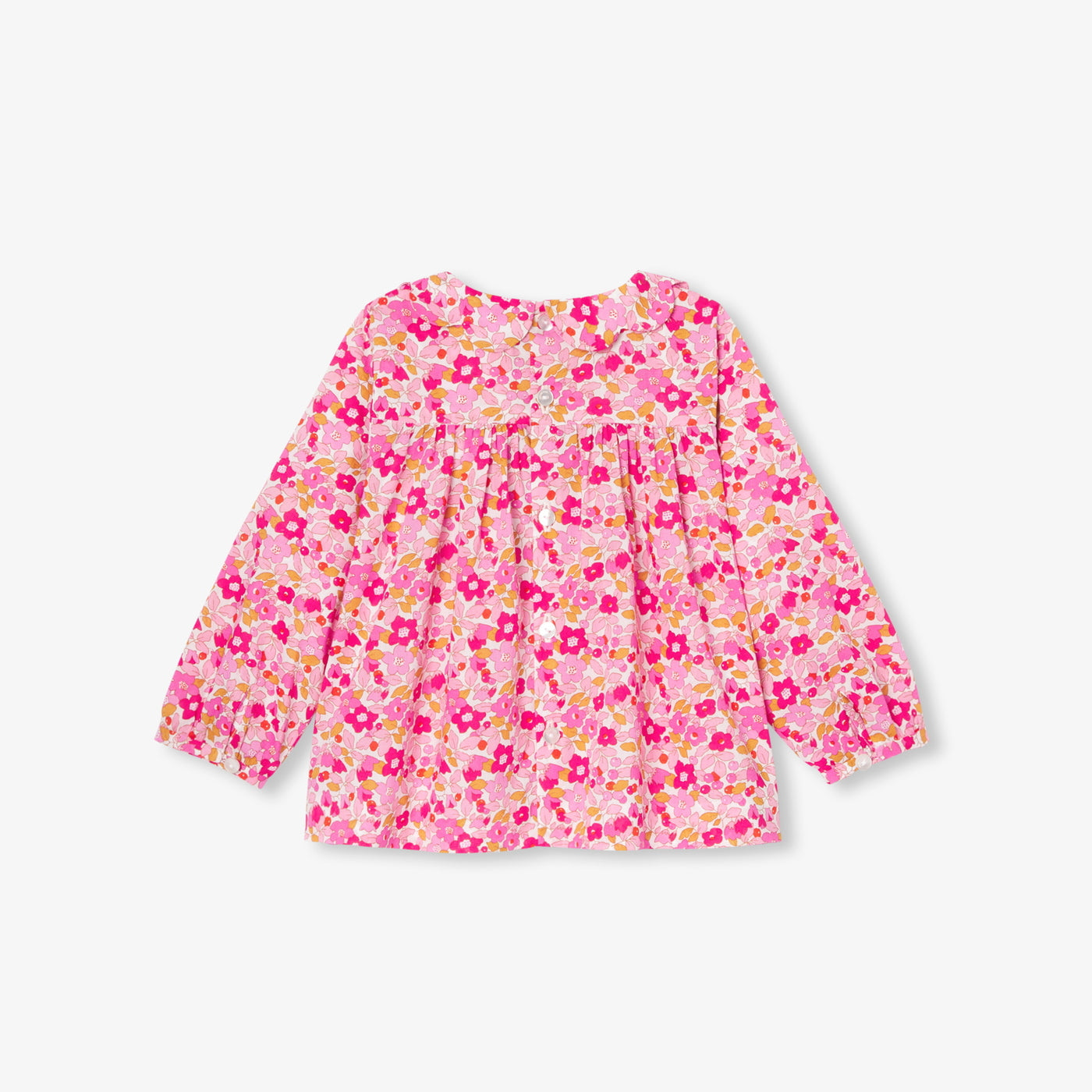 Baby girl blouse in Liberty fabric