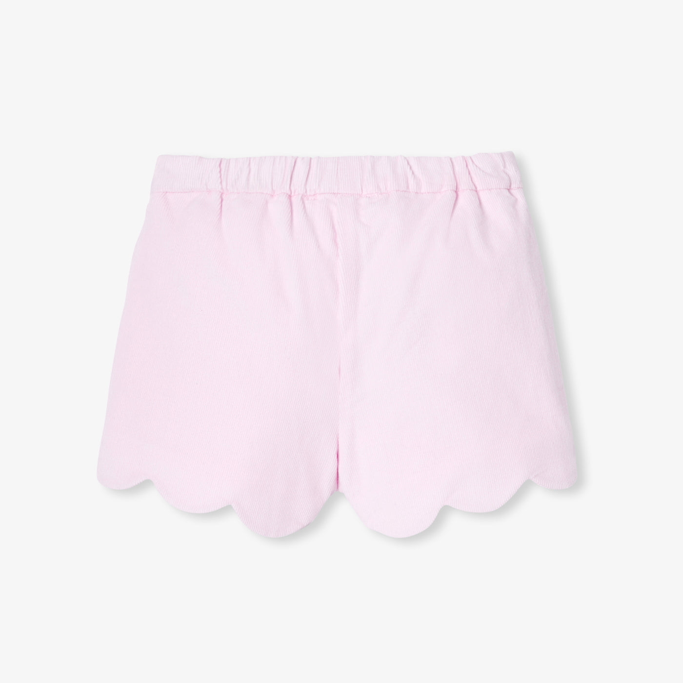 Baby girl velvet babycord shorts
